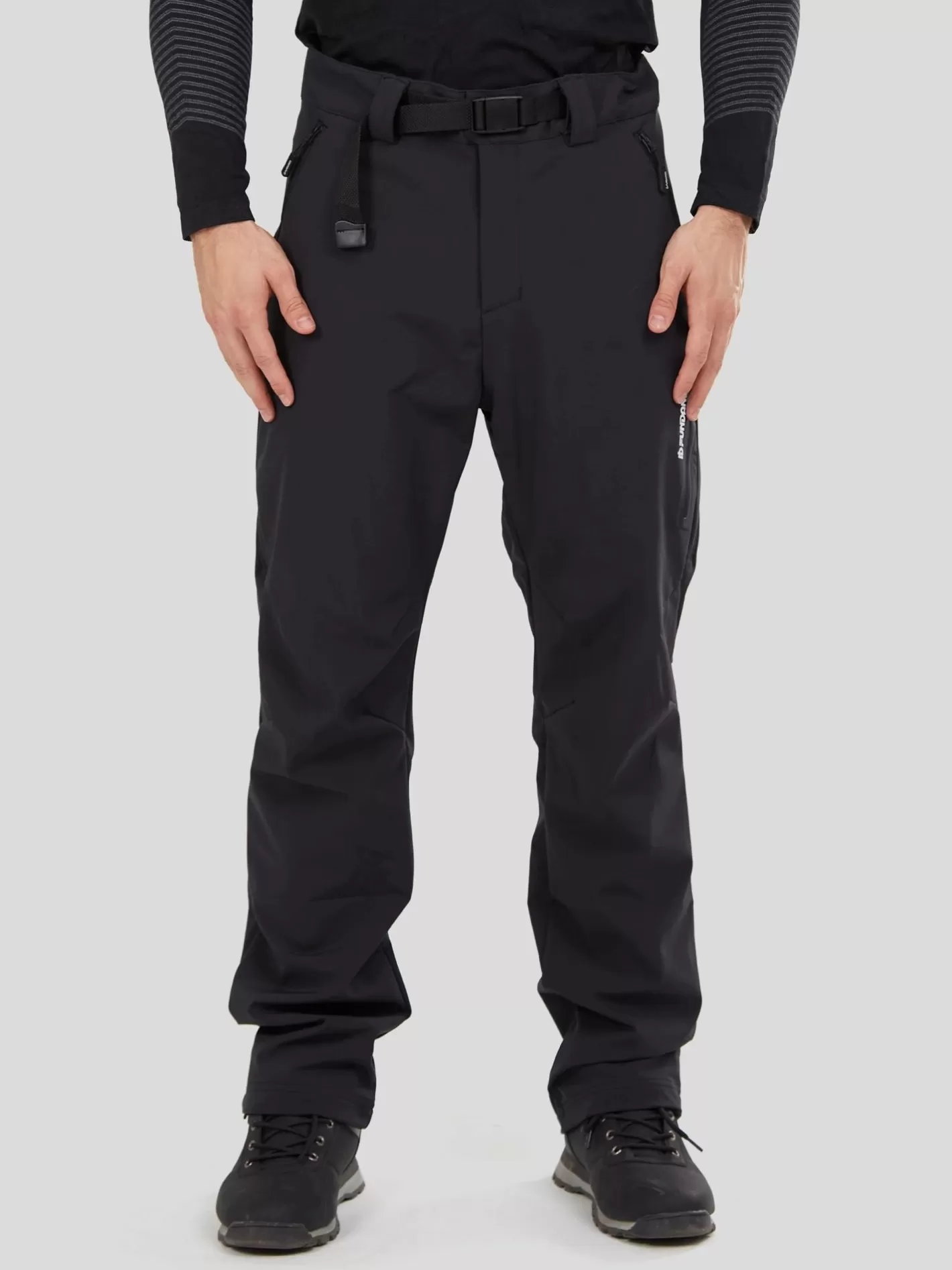 Ski Pants^Fundango Akira Softshell Pants Black