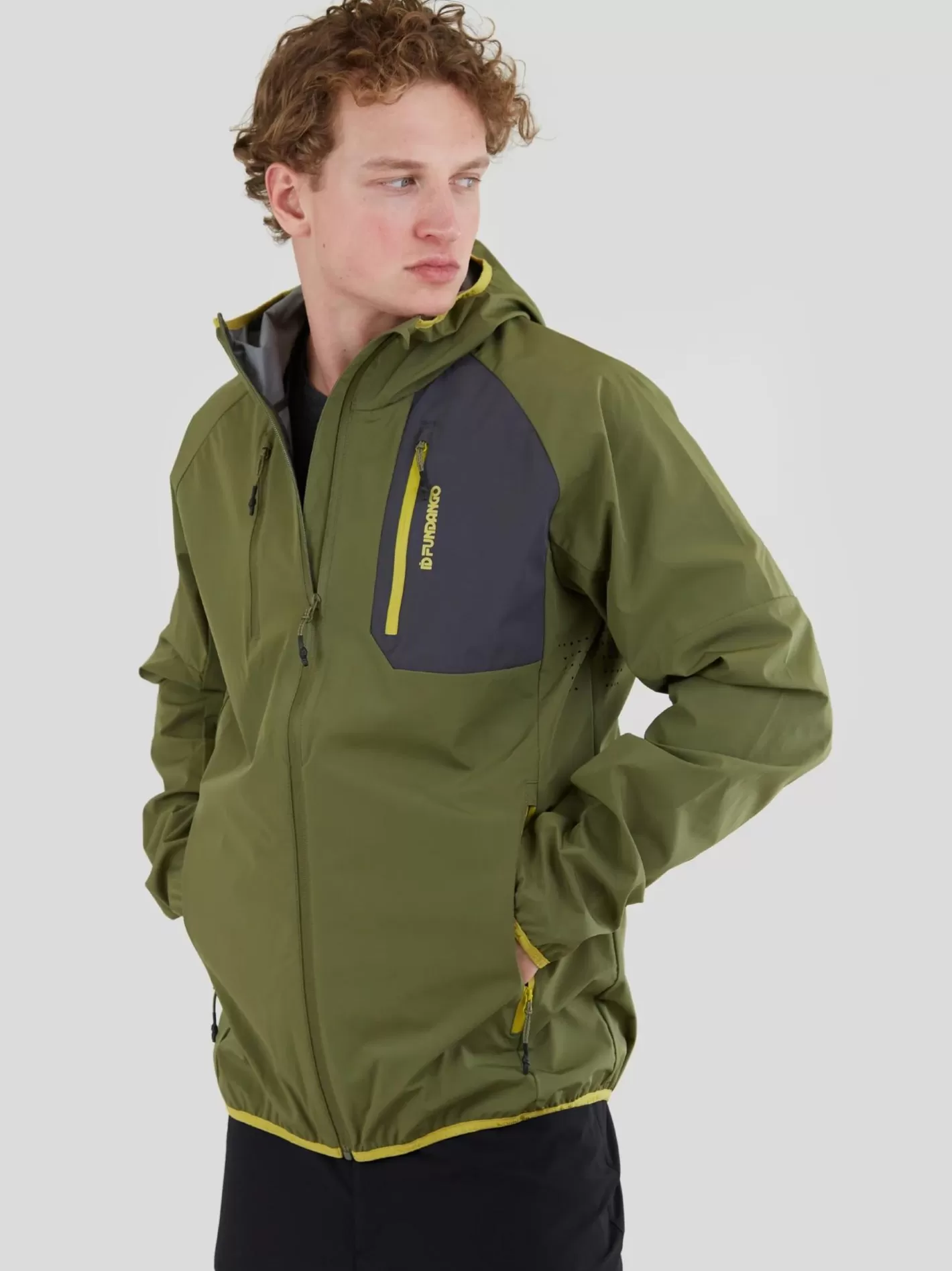 Softshell^Fundango Alloy Hooded Softshell Oliv