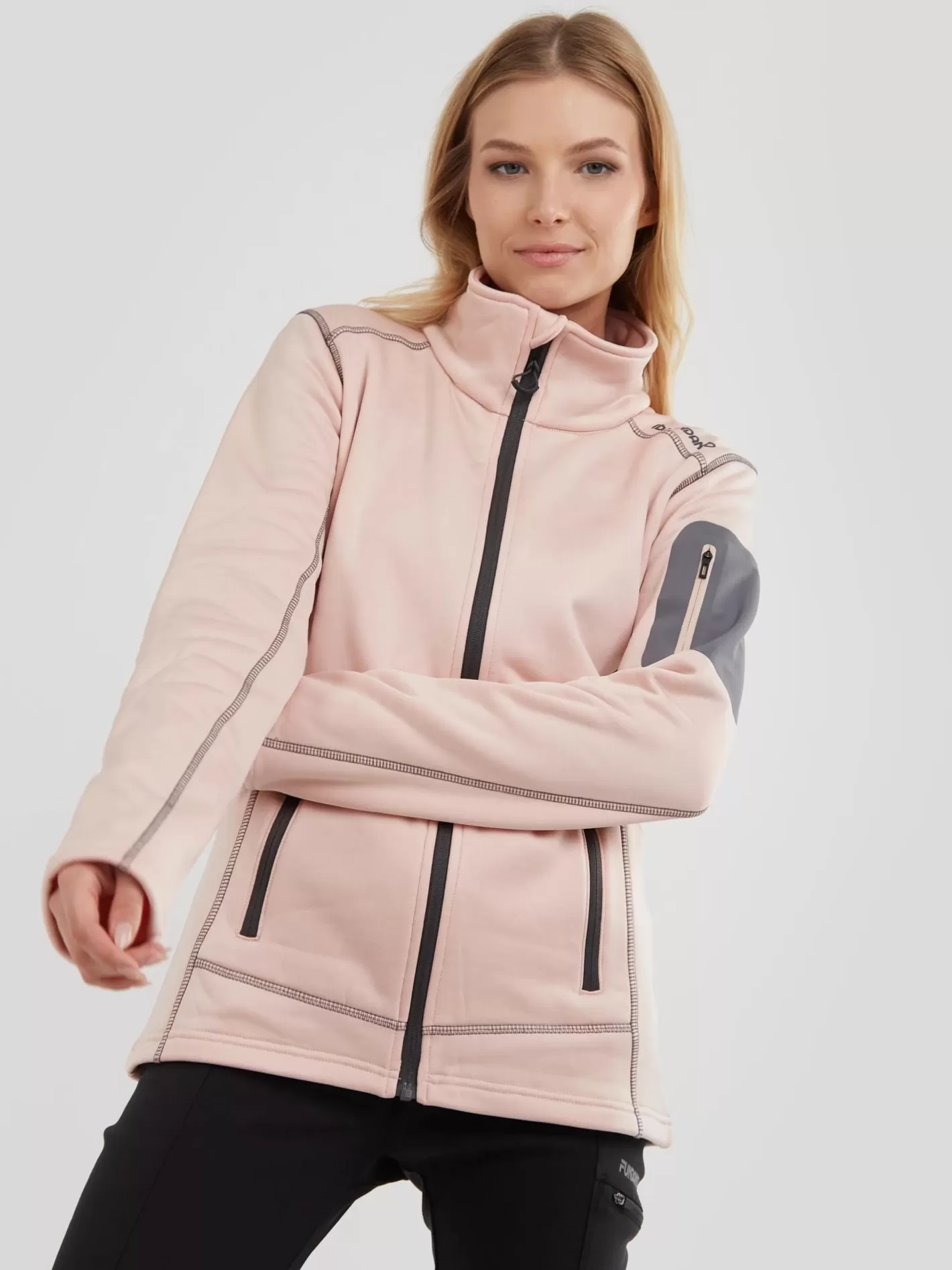 Softshell & Fleece^Fundango Antila Fleece Jacket Pink