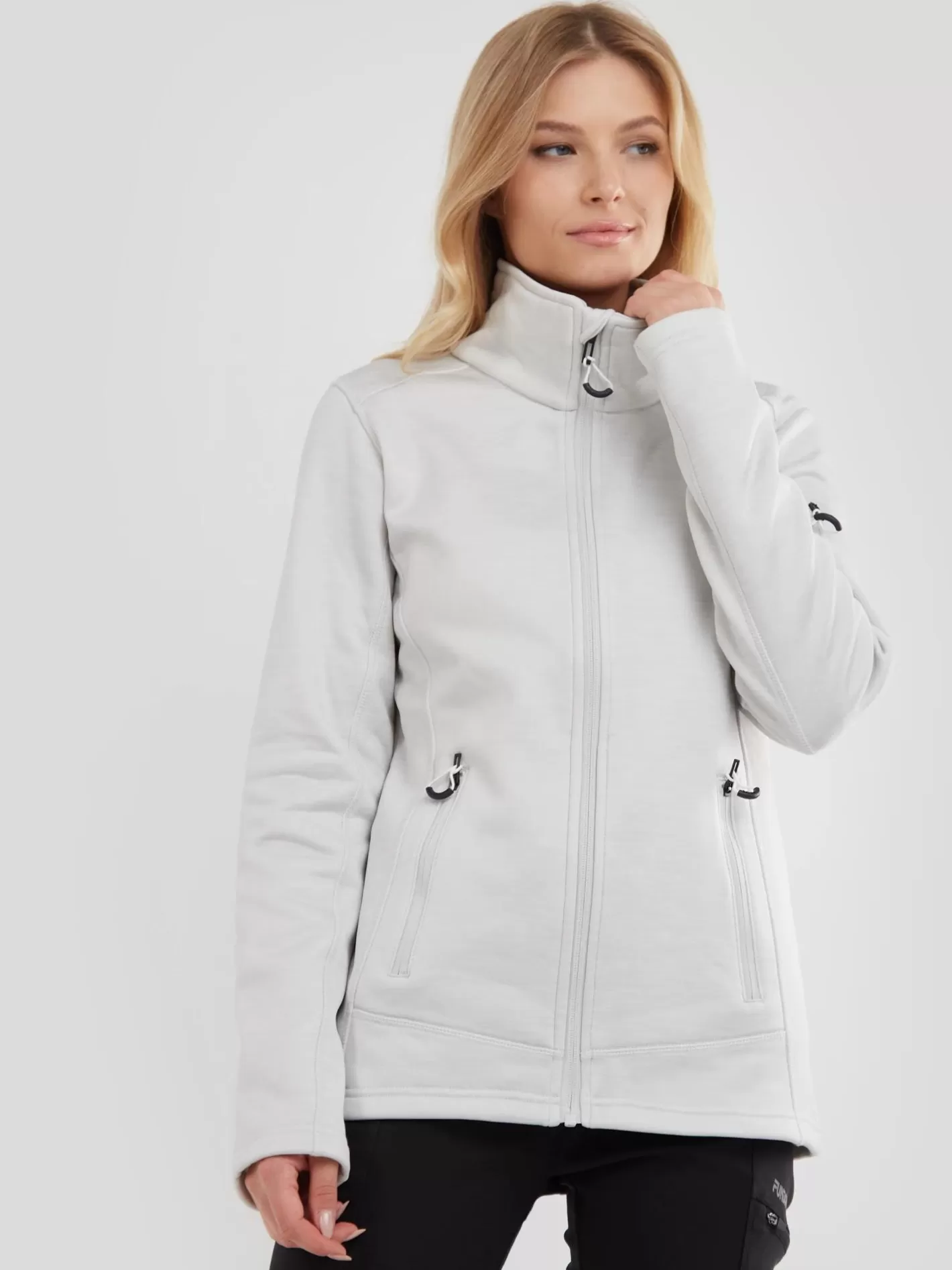 Softshell & Fleece^Fundango Antila Fleece Jacket White