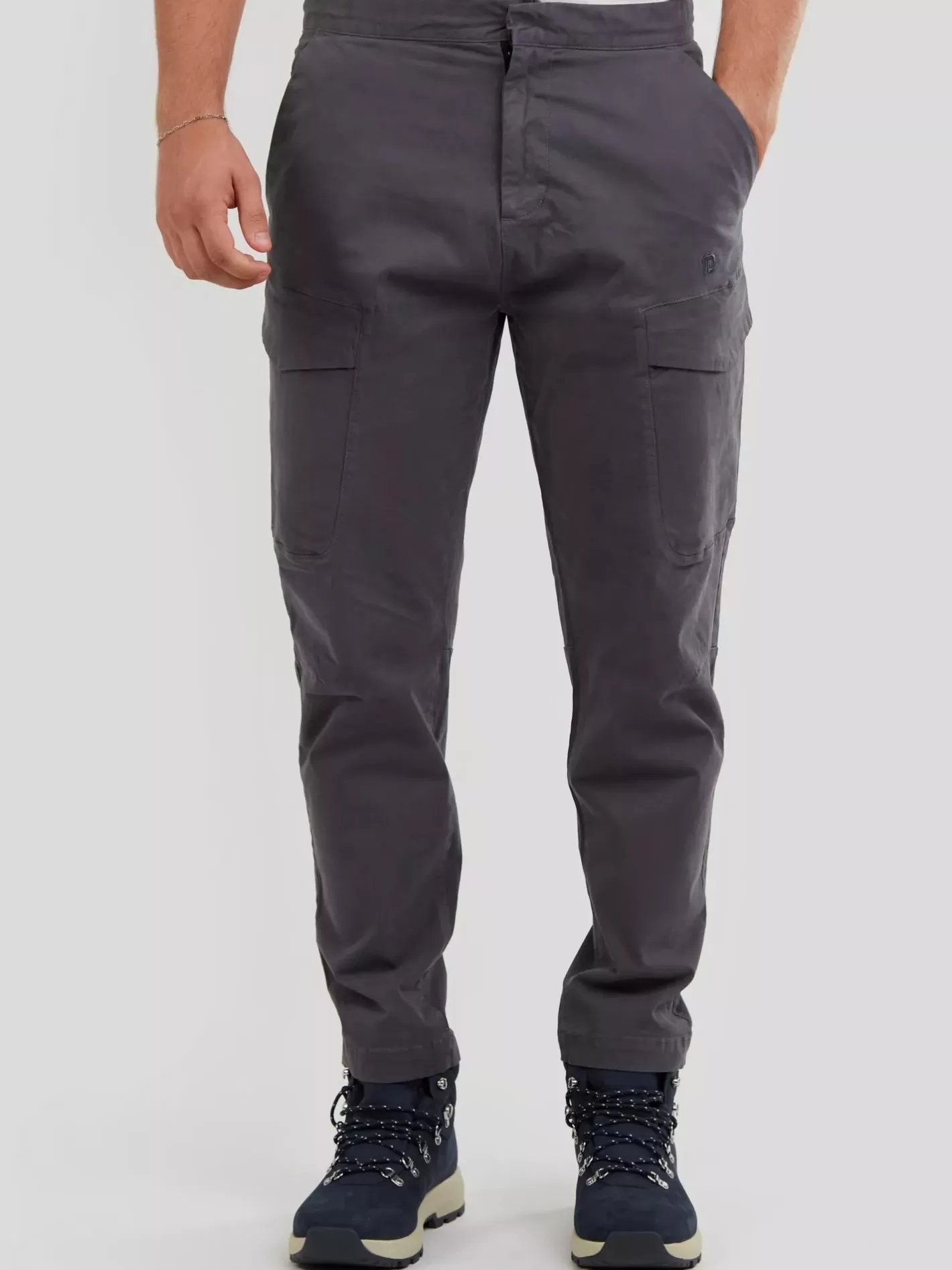 Trousers^Fundango Arbor Cargo Pants Grey