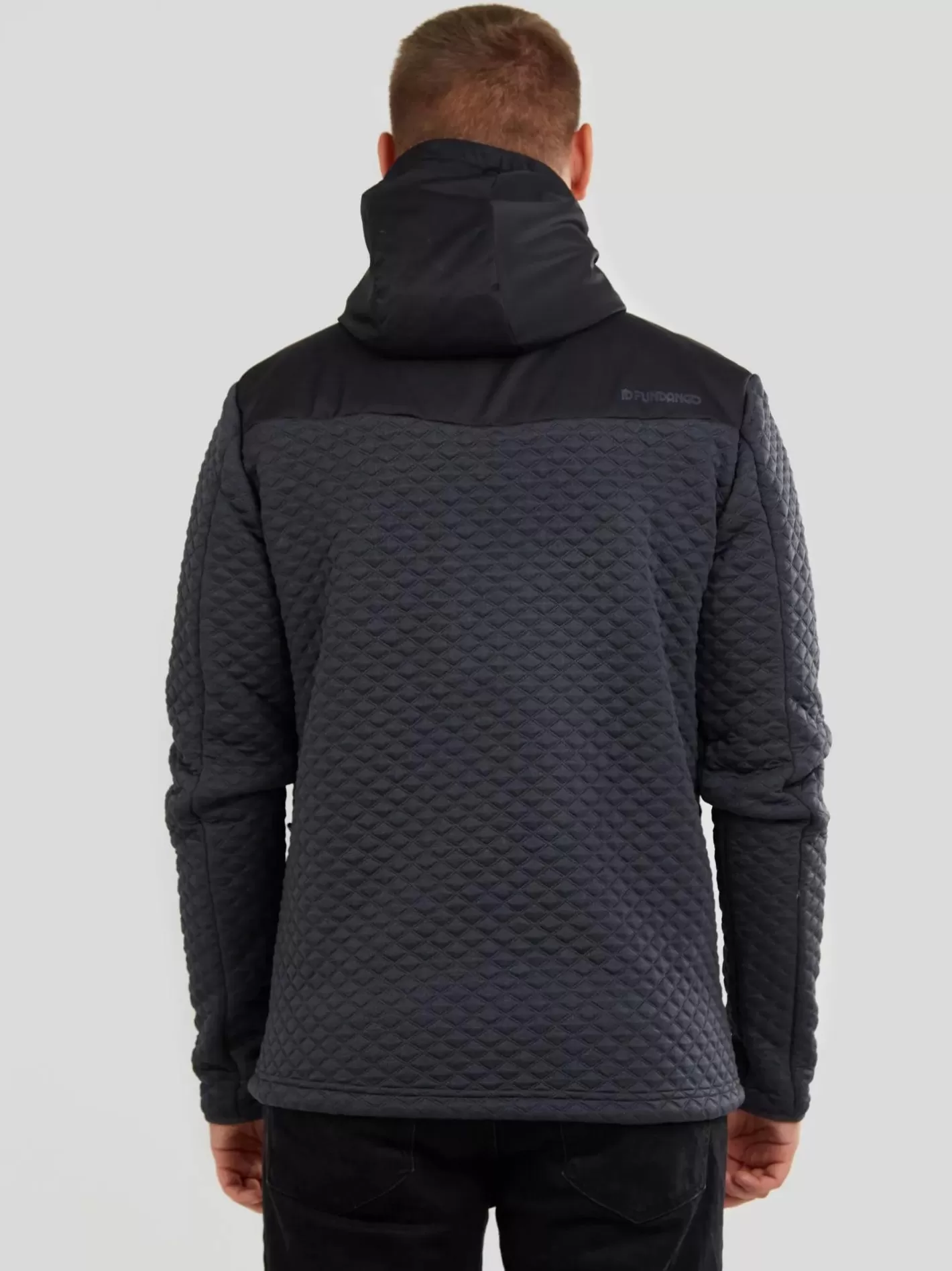 Softshell & Fleece^Fundango Ashford Insulated Fleece Jacket Black