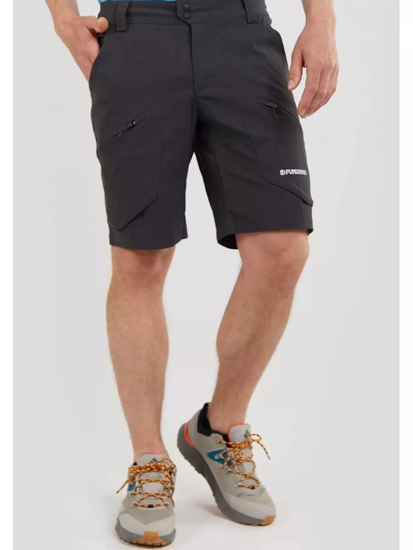 Outdoor Pants^Fundango Barnet Cargo Short Grey