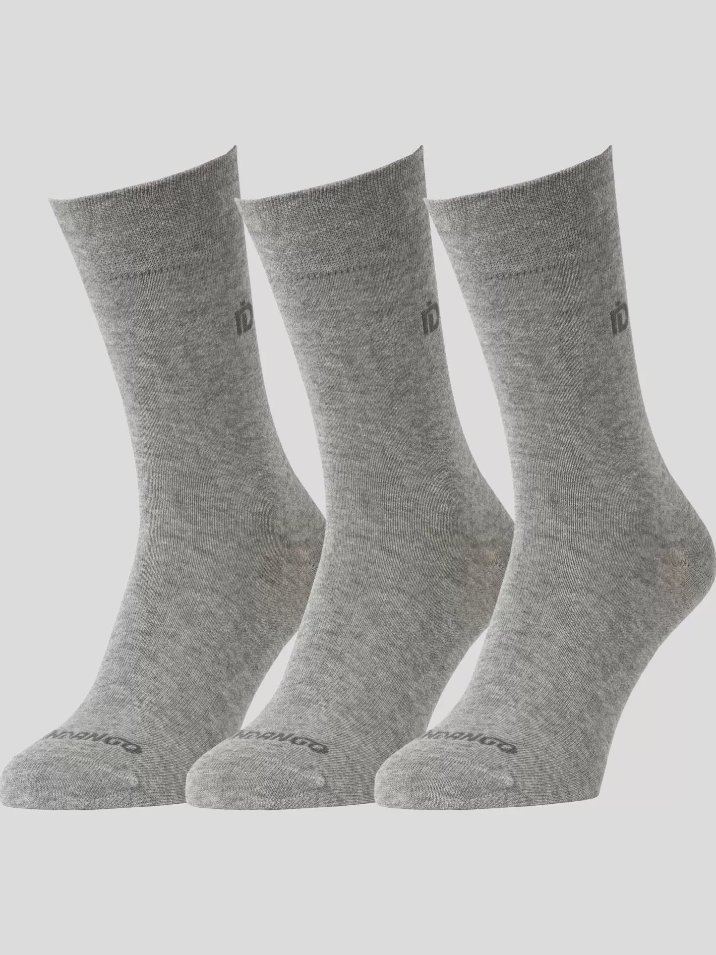 Socks^Fundango Basic 3 Pack Grey