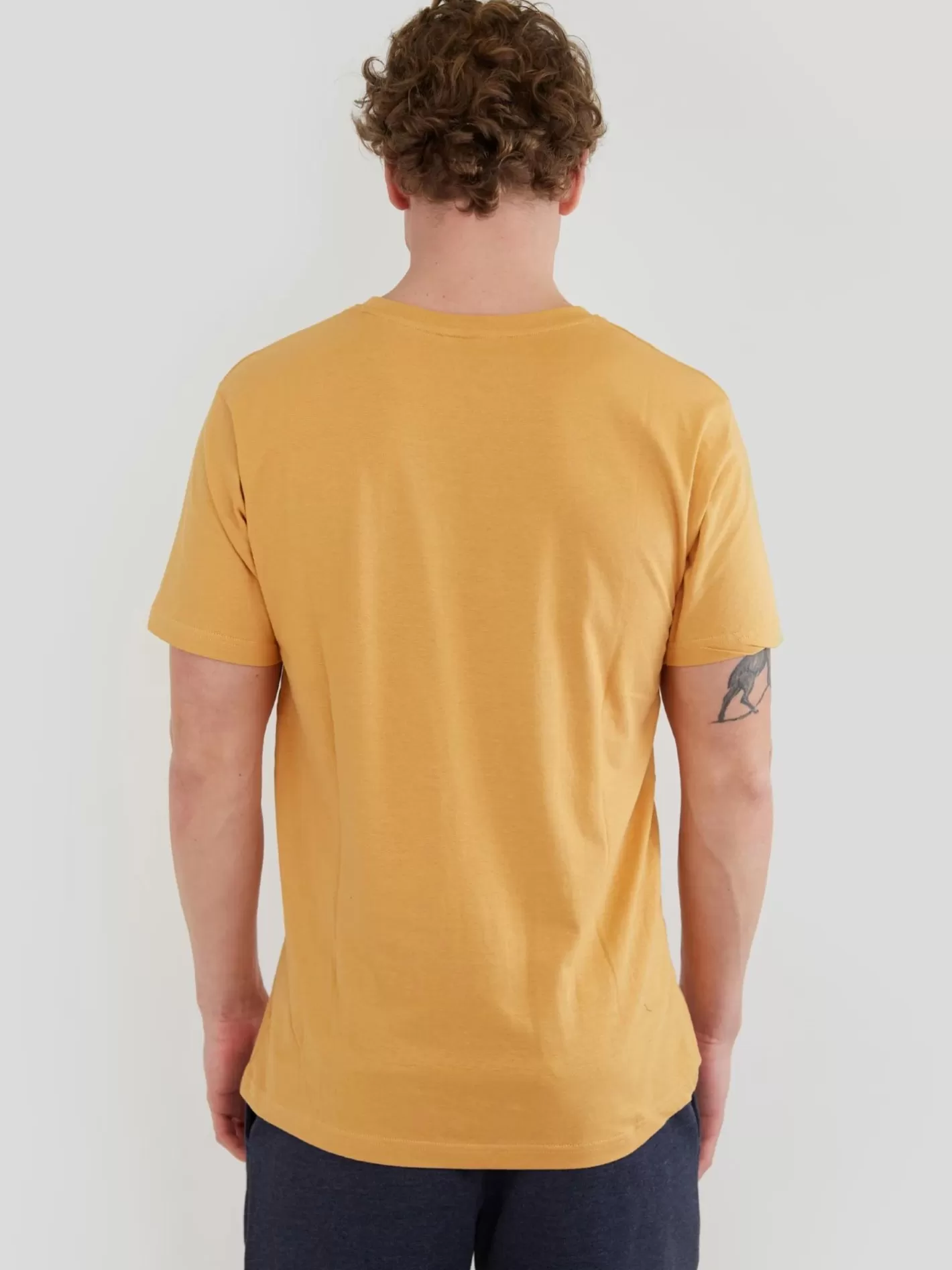 T-Shirt^Fundango Basic - T Logo-4 T-Shirt Yellow