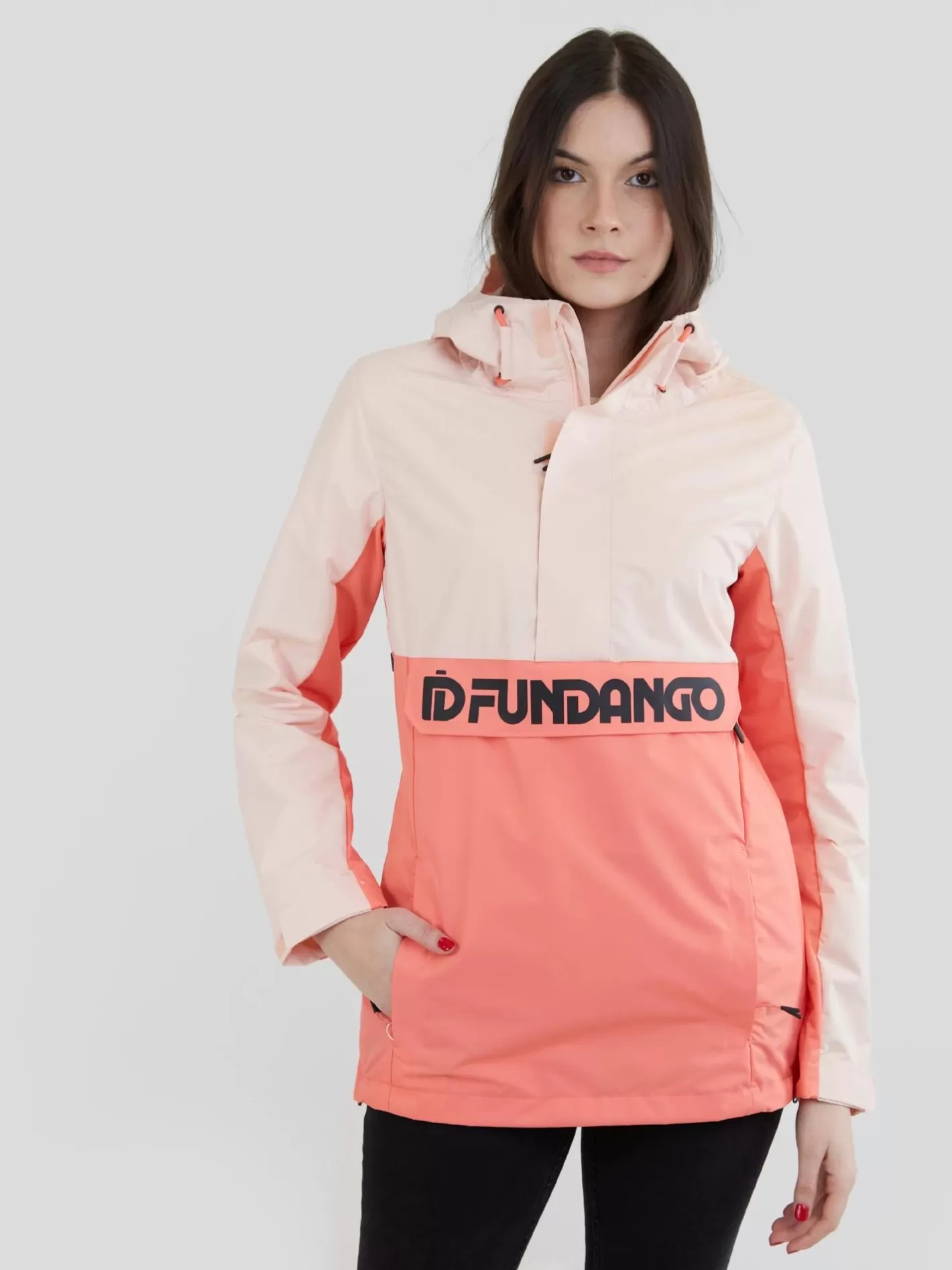 Rainwear^Fundango Betula Logo Anorak Pink