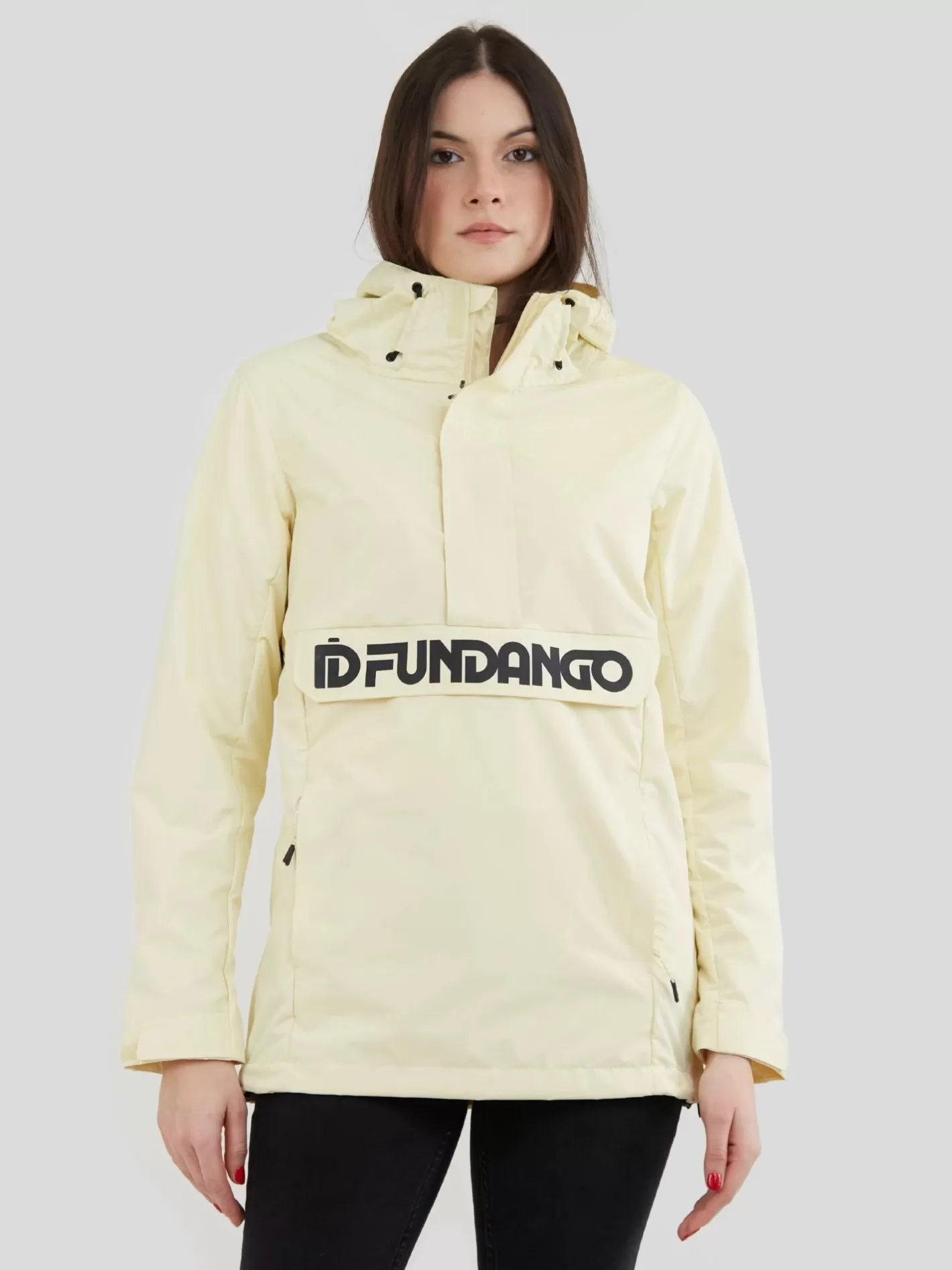 Rainwear^Fundango Betula Logo Anorak Yellow