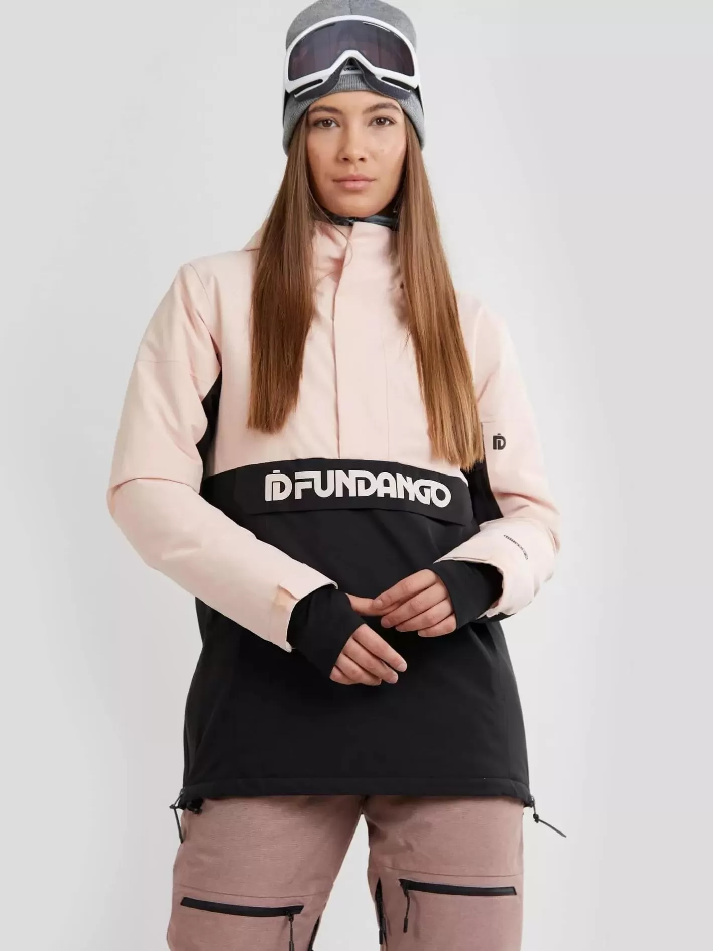 Ski Jacket^Fundango Birch Logo Anorak Pink