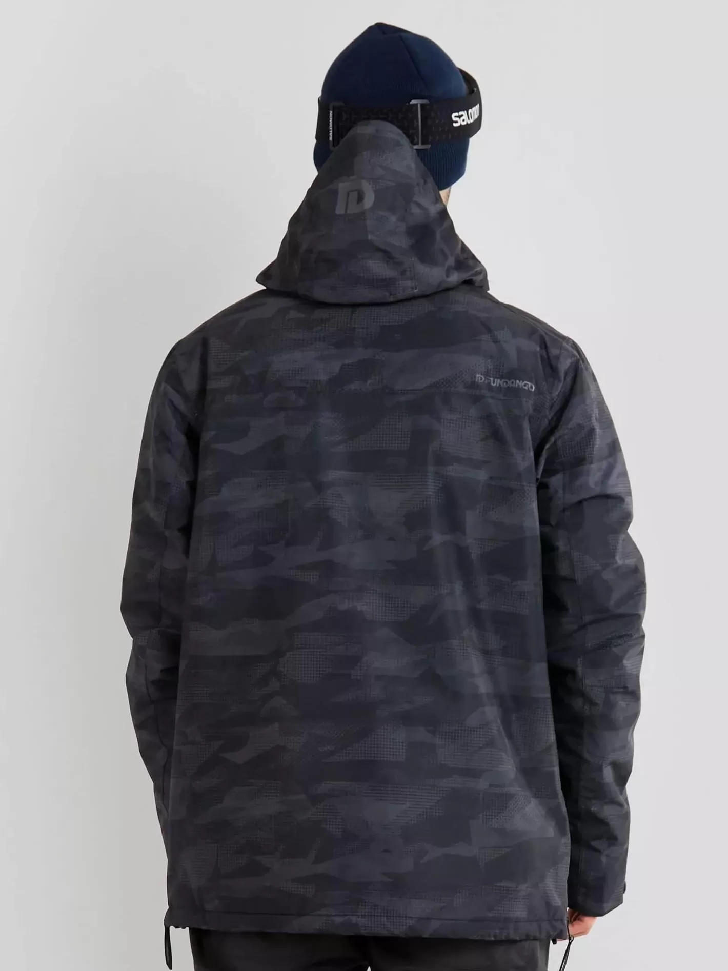 Ski Jacket^Fundango Burnaby Anorak Black