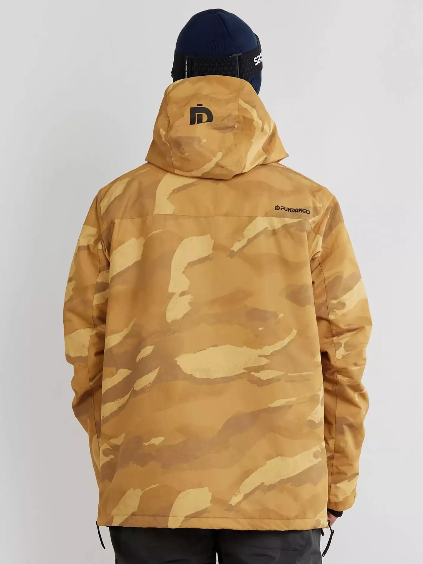 Ski Jacket^Fundango Burnaby Anorak Brown