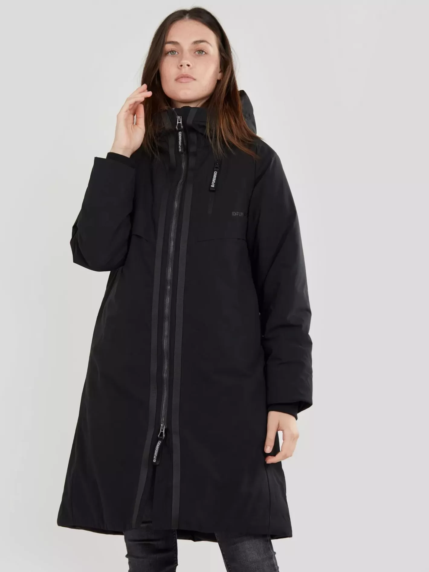 Casual Jackets^Fundango Carya Parka Jacket Black