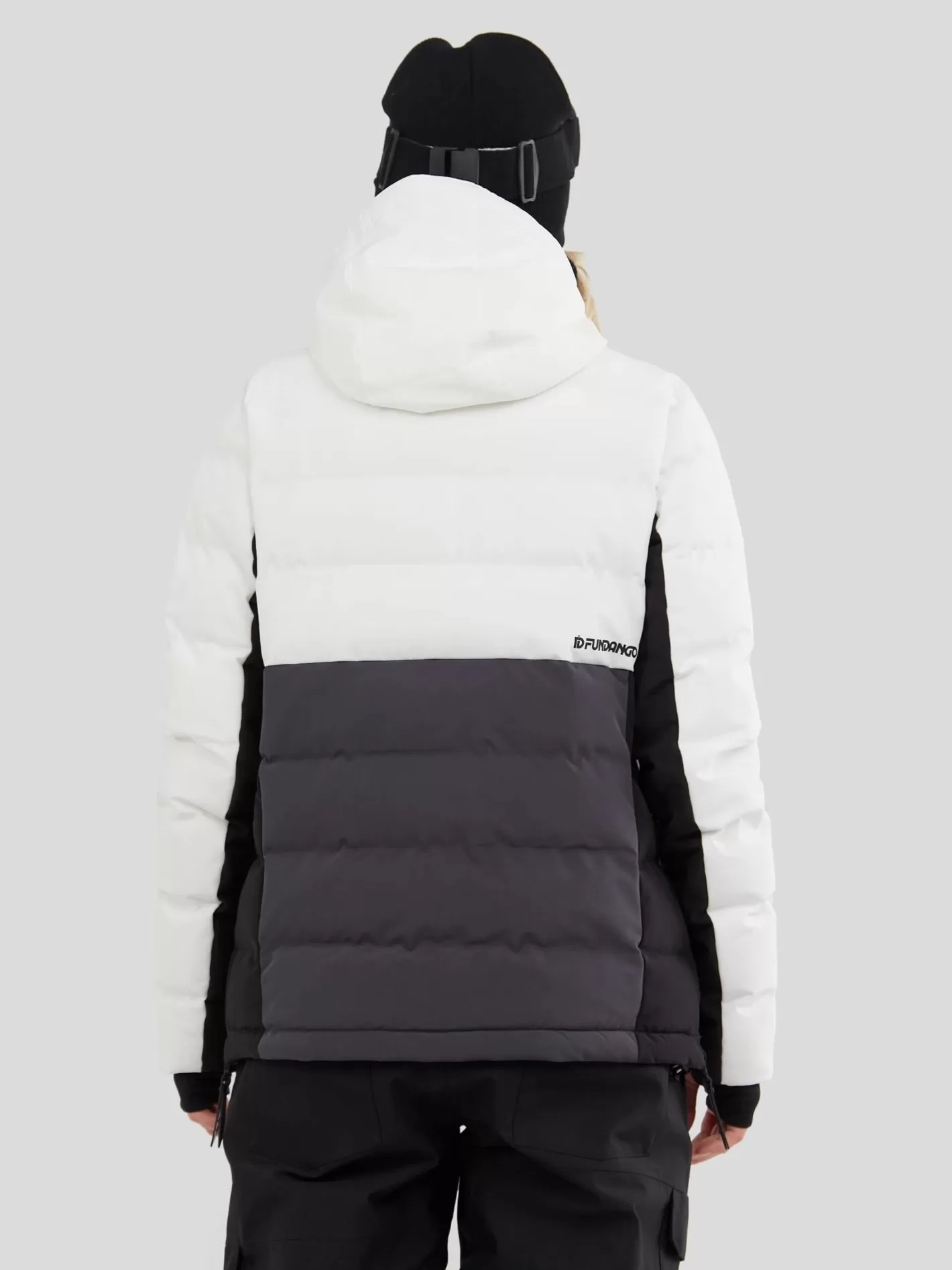 Ski Jacket^Fundango Everett Padded Anorak White