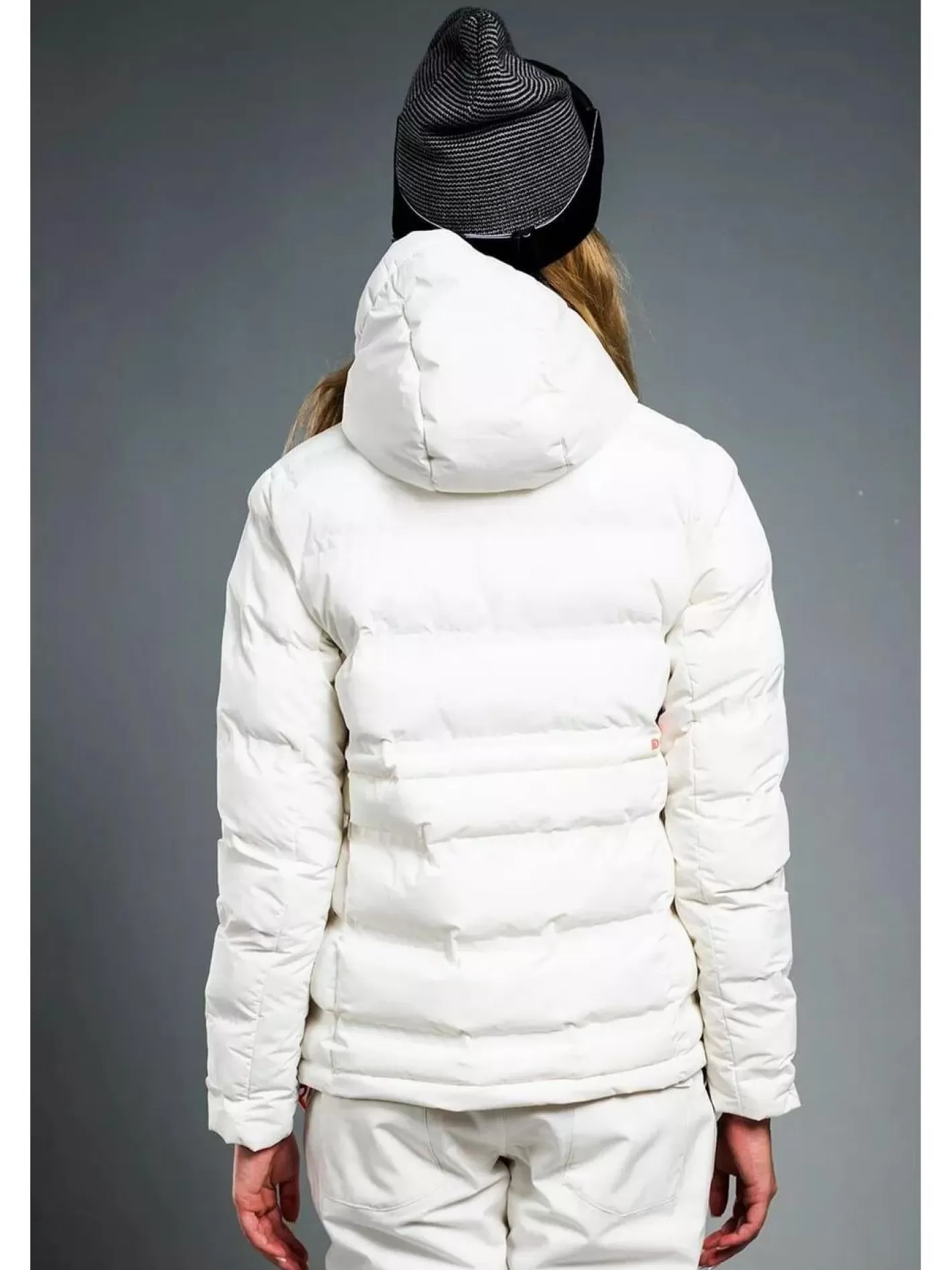 Ski Jacket^Fundango Everett Padded Anorak White