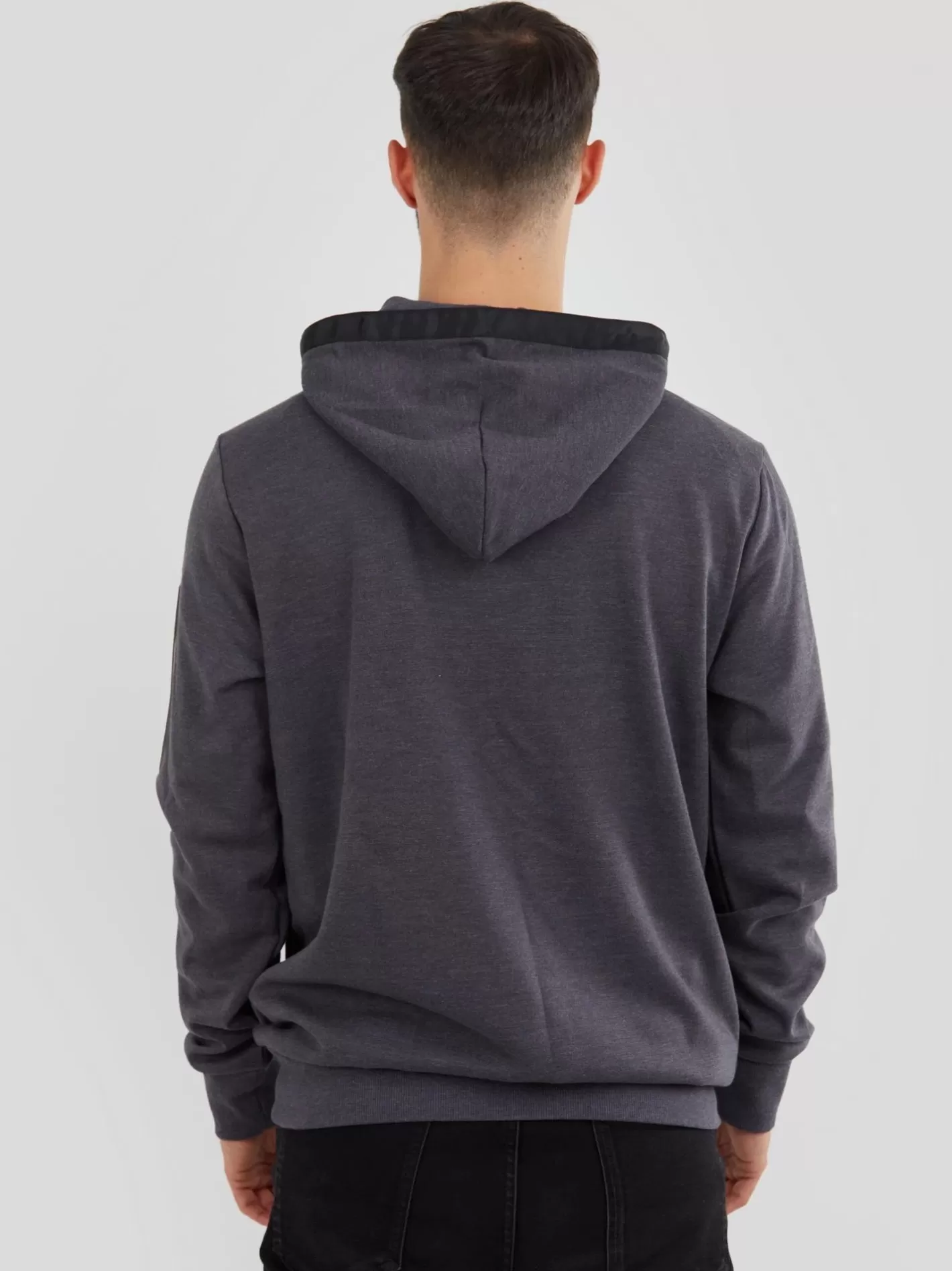 Softshell & Fleece^Fundango Force Tech Pullover Grey