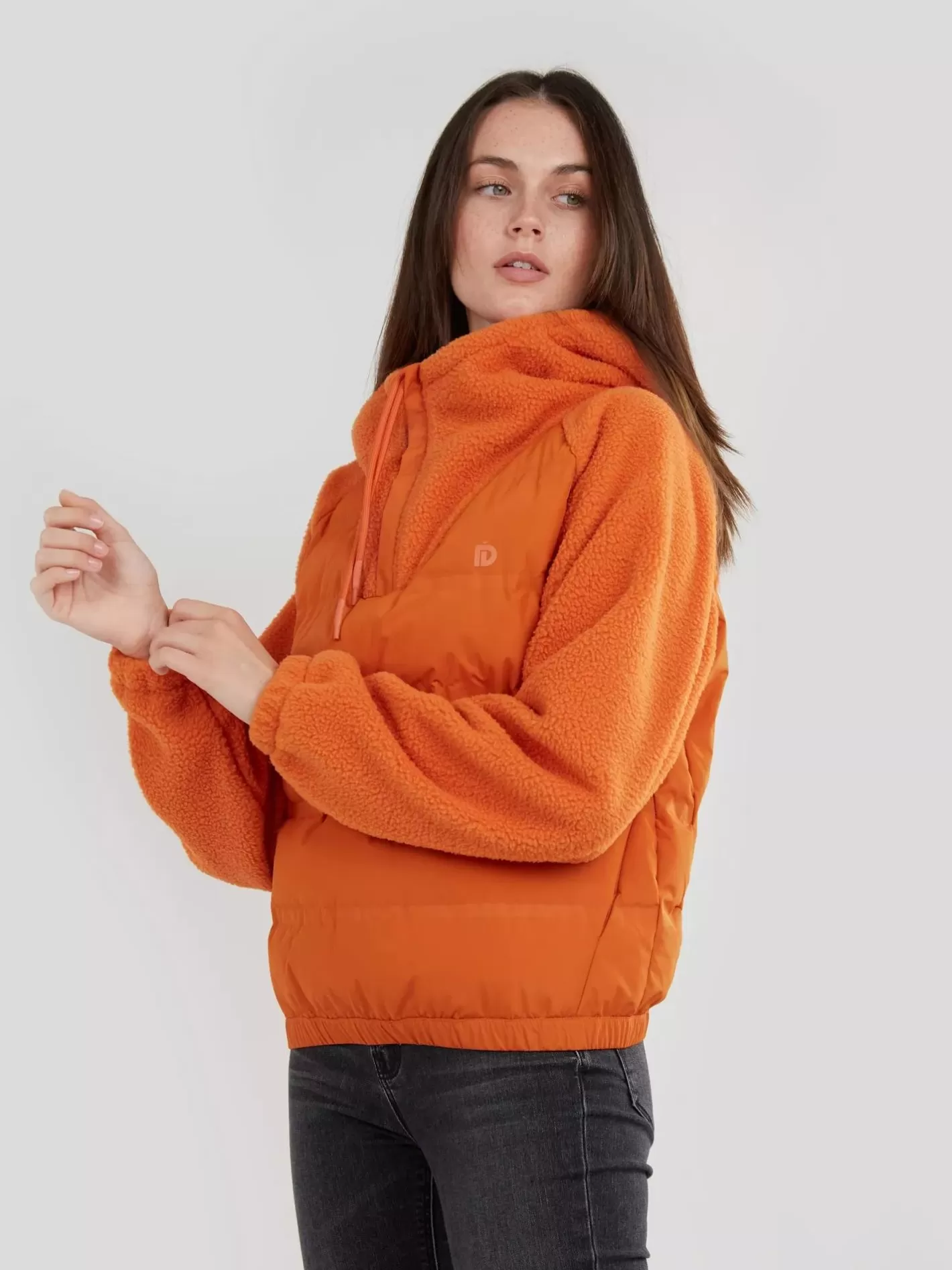 Softshell & Fleece^Fundango Frila Hybrid Jacket Orange