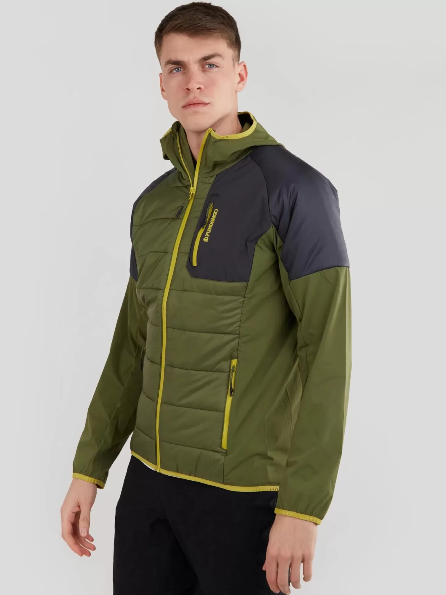 Softshell^Fundango Gaara Hybrid Jacket Oliv