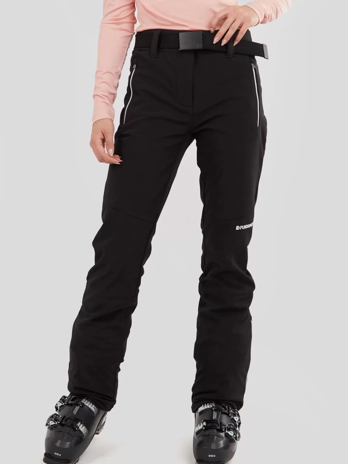 Ski Pants^Fundango Galena Softshell Pants Black