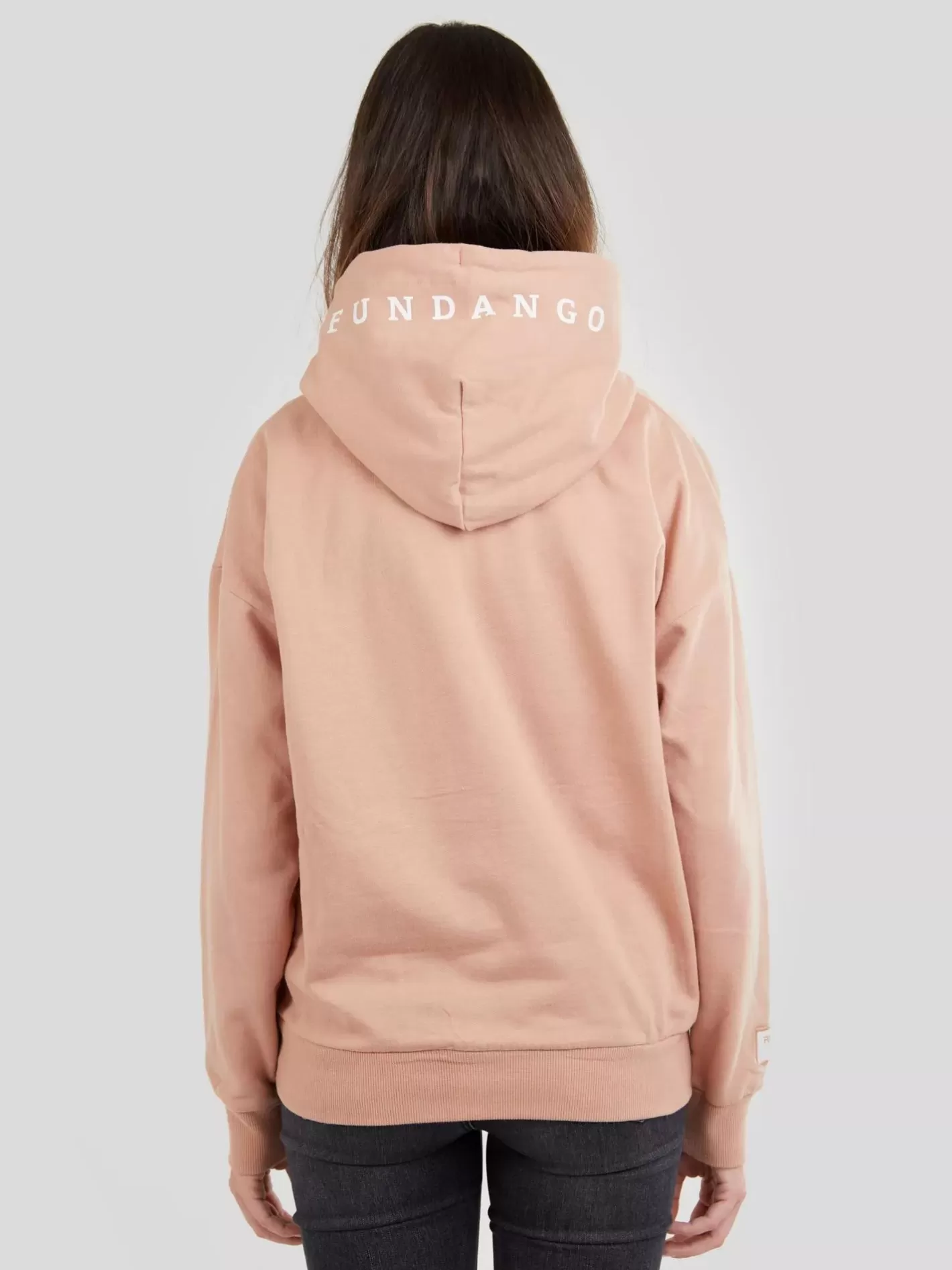 Sweatshirt^Fundango Haley Hooded Sweatshirt Pink