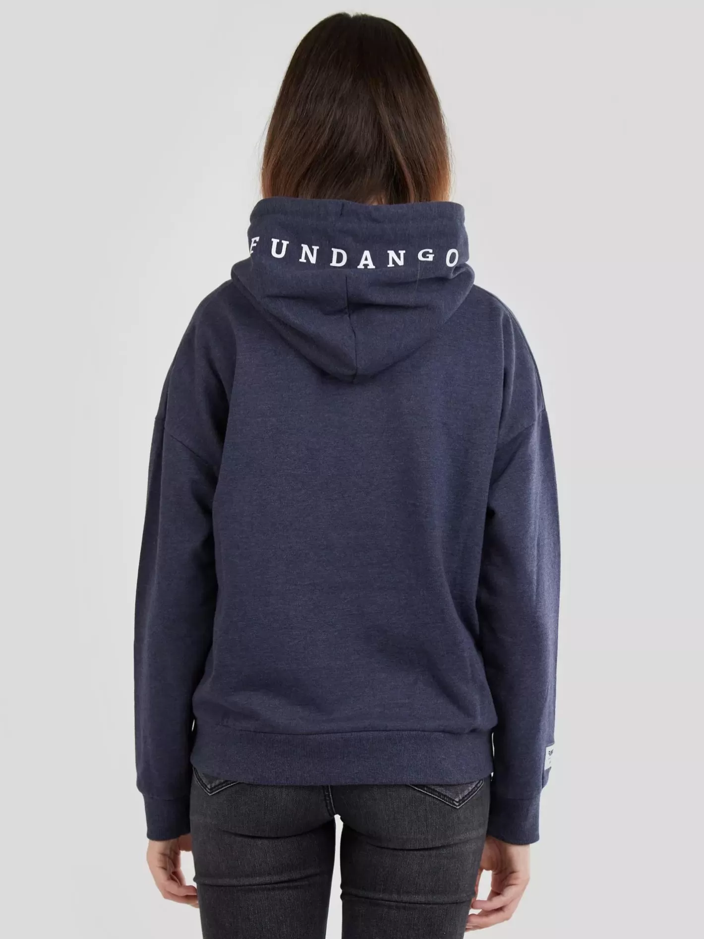 Sweatshirt^Fundango Haley Hooded Sweatshirt Blue