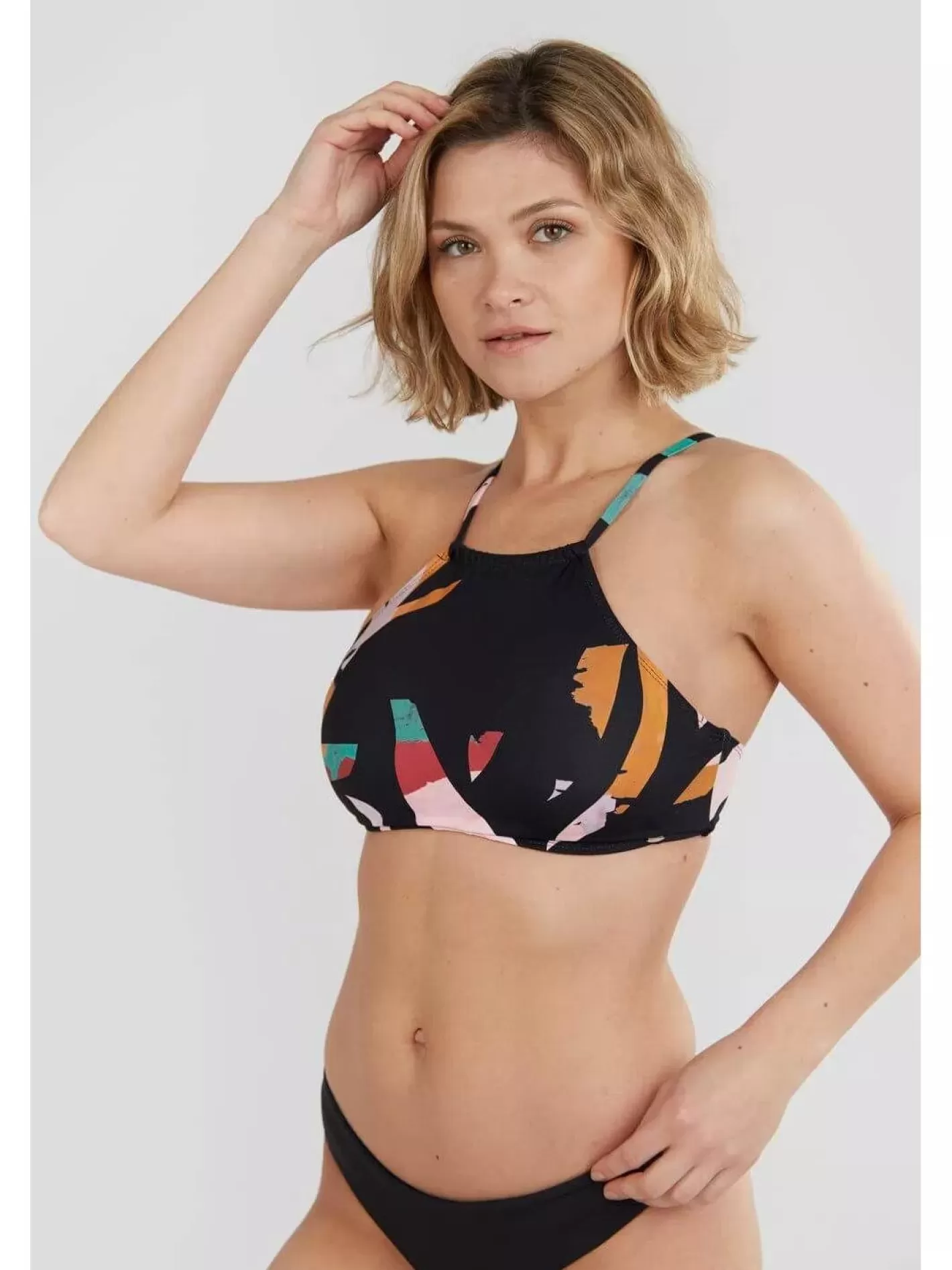 Bikinis^Fundango Hogg High Neck Top Multicolor