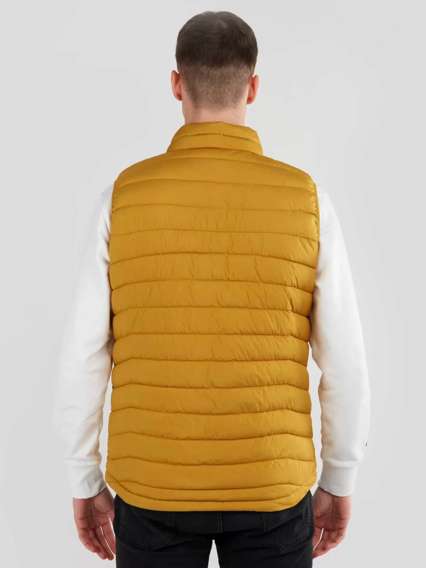 Vest^Fundango Hollow Padded Vest Yellow