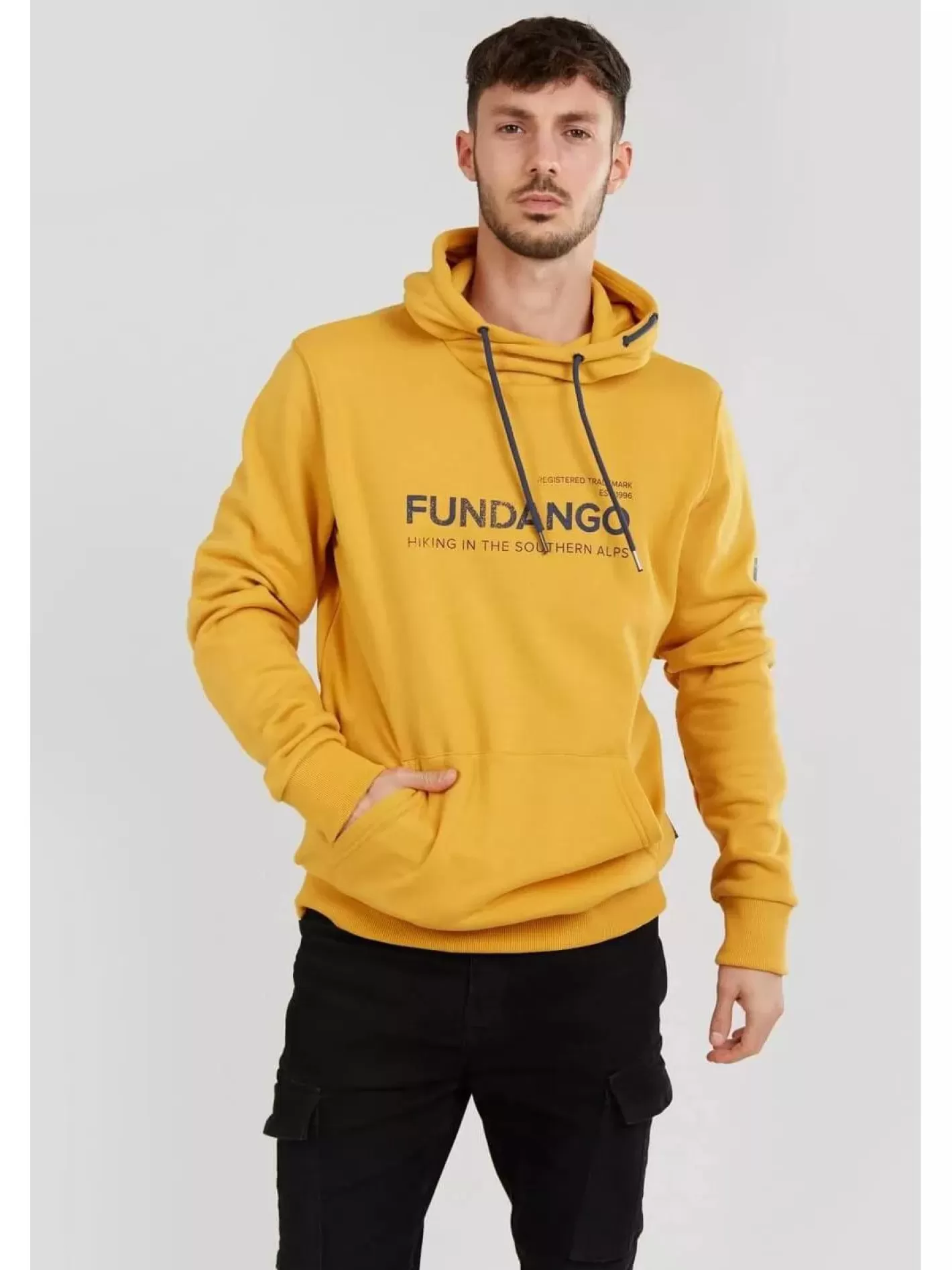 Sweatshirt^Fundango Hoover Hooded Sweatshirt Orange