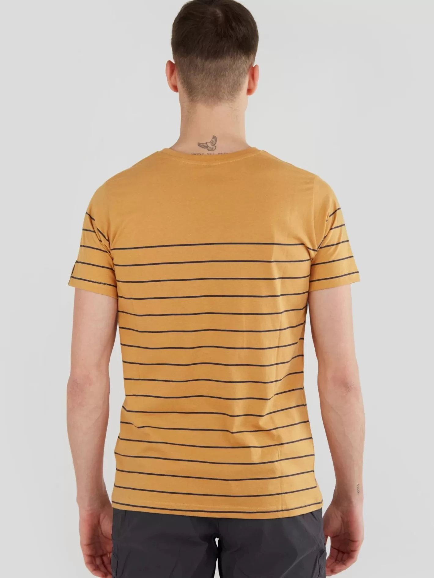 T-Shirt^Fundango Jaggy Pocket T-Shirt Yellow