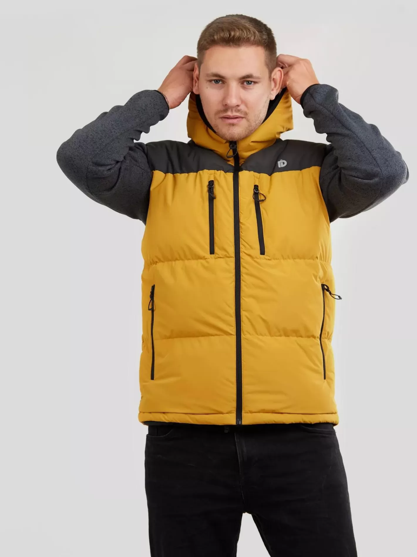 Vest^Fundango Laurel Padded Vest Yellow