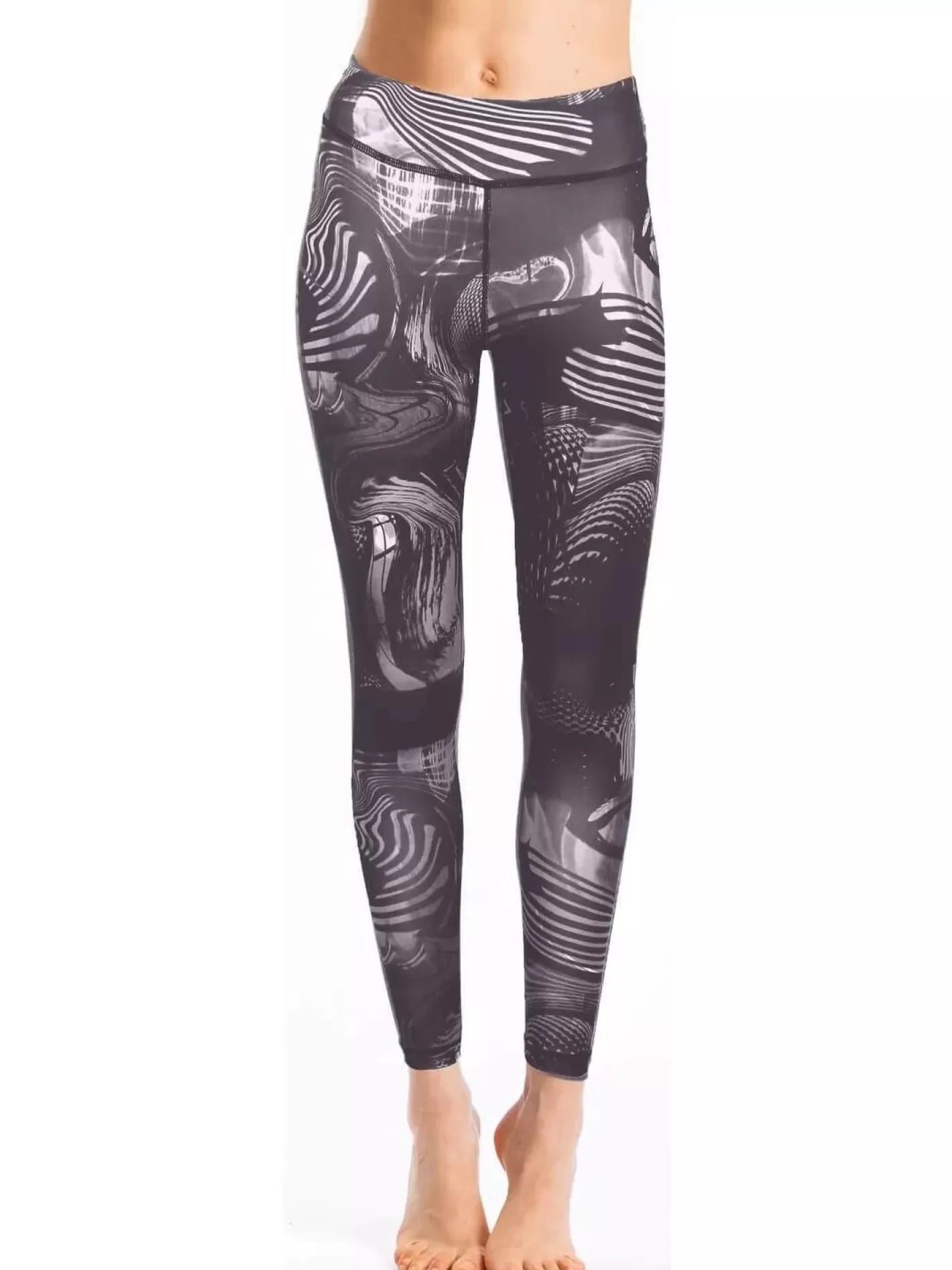 Sport Pants & Leggings^Fundango Leggings Print Black