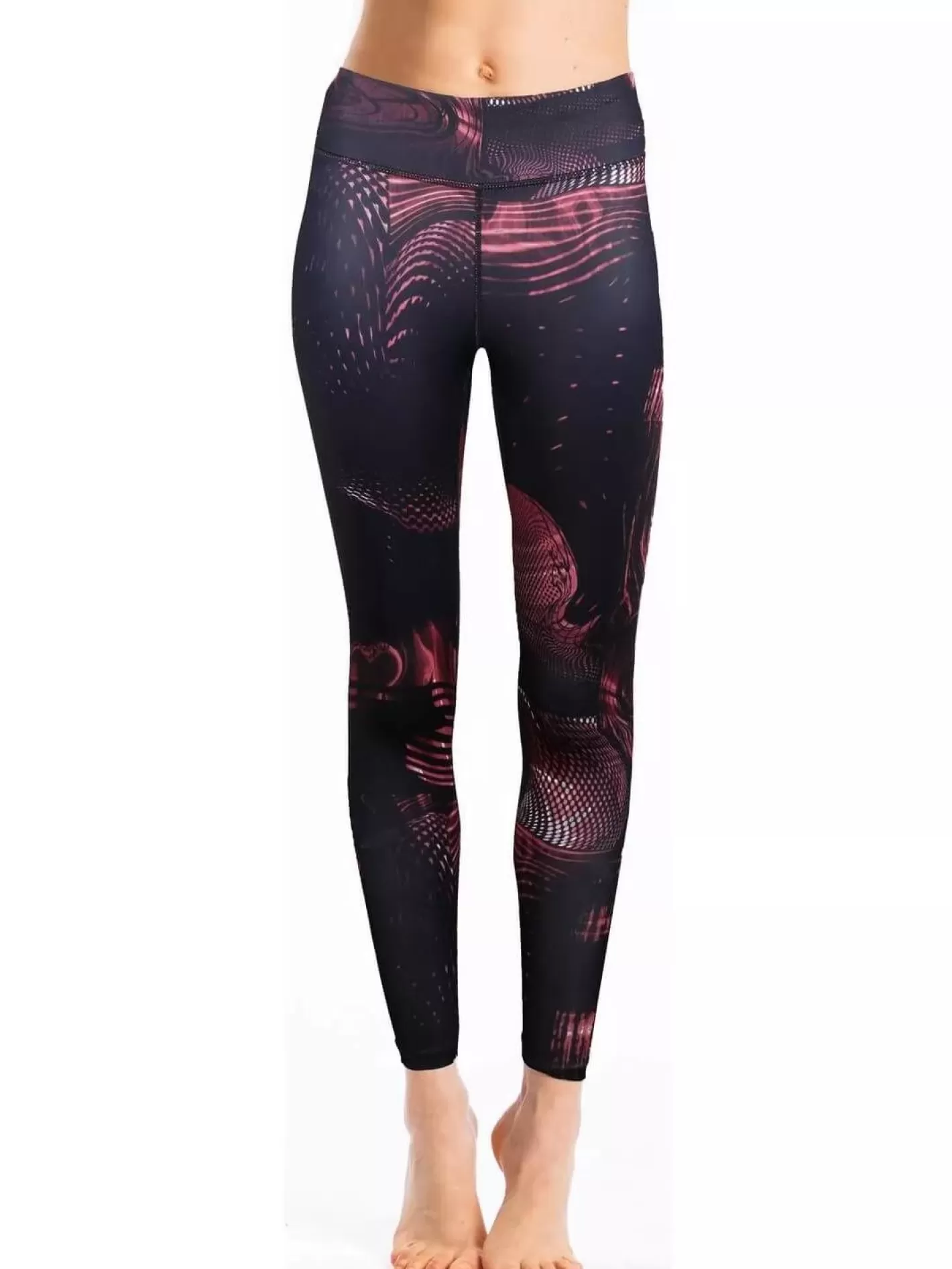 Sport Pants & Leggings^Fundango Leggings Print Black