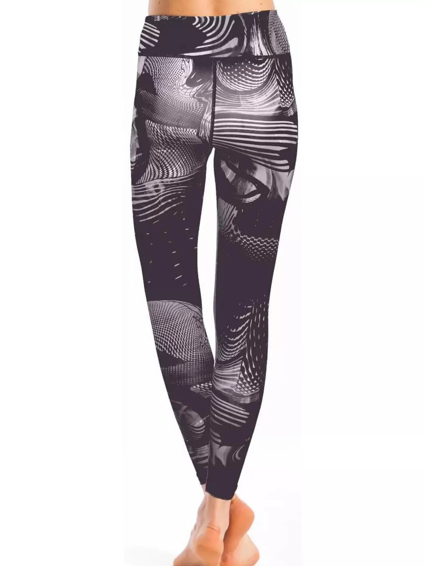 Sport Pants & Leggings^Fundango Leggings Print Black