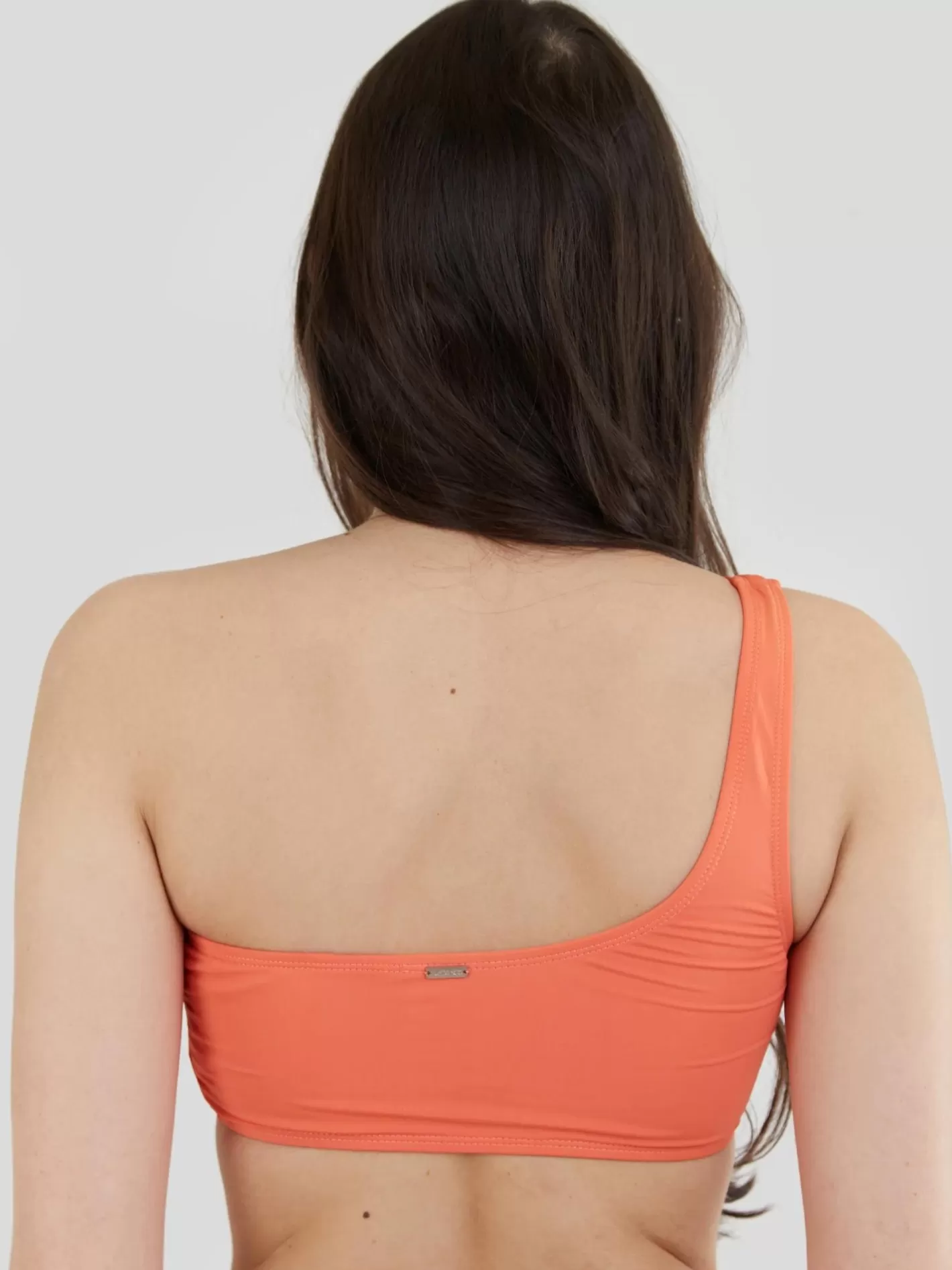 Bikinis^Fundango Madison One Shoulder Top Orange