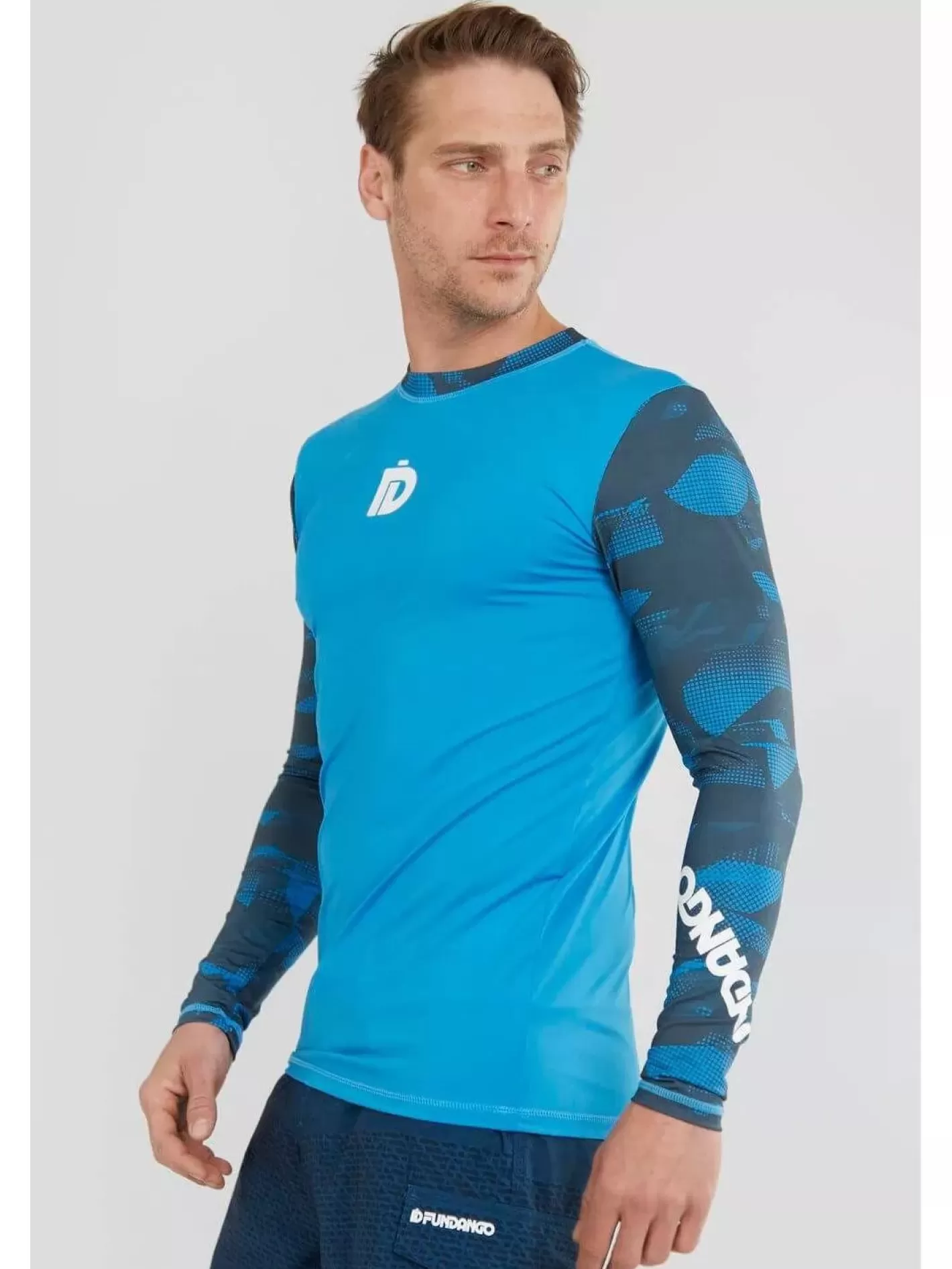 Lycra^Fundango Manado Long Rashguard Blue