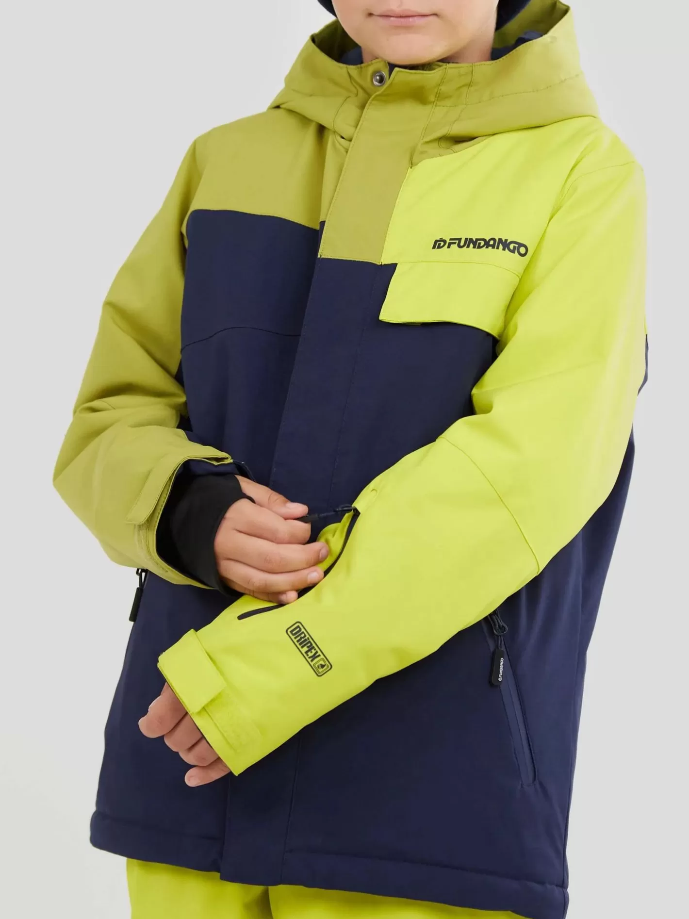 Ski Jackets^Fundango Milton Jacket Dark Blue