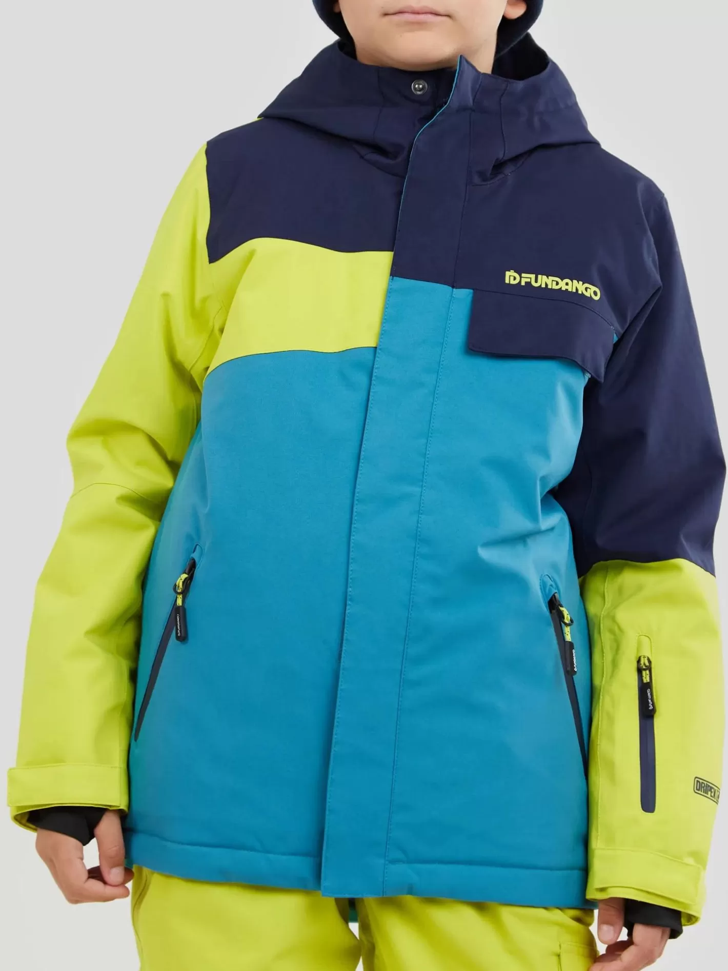 Ski Jackets^Fundango Milton Jacket Dark Blue