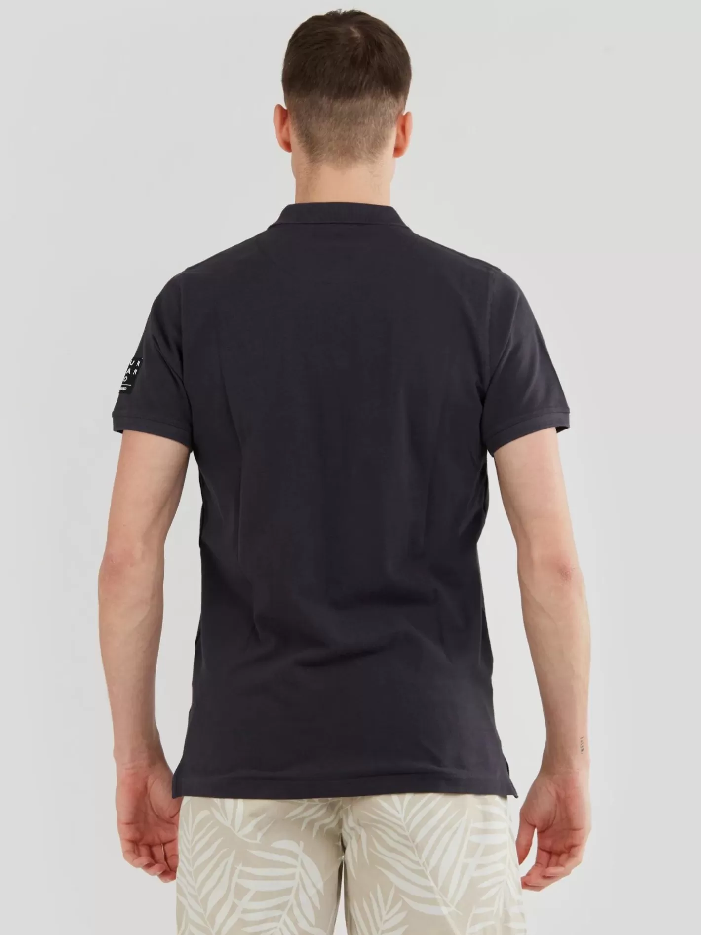 Polo Shirt^Fundango Molton Poloshirt Black