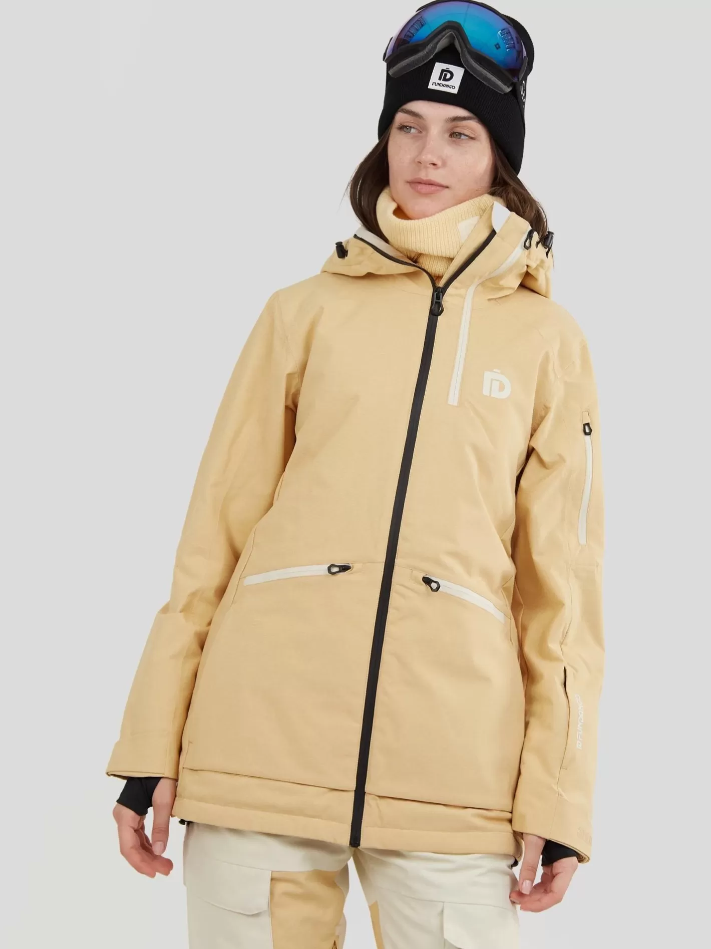 Ski Jacket^Fundango Nashua Allmountain Jacket Yellow