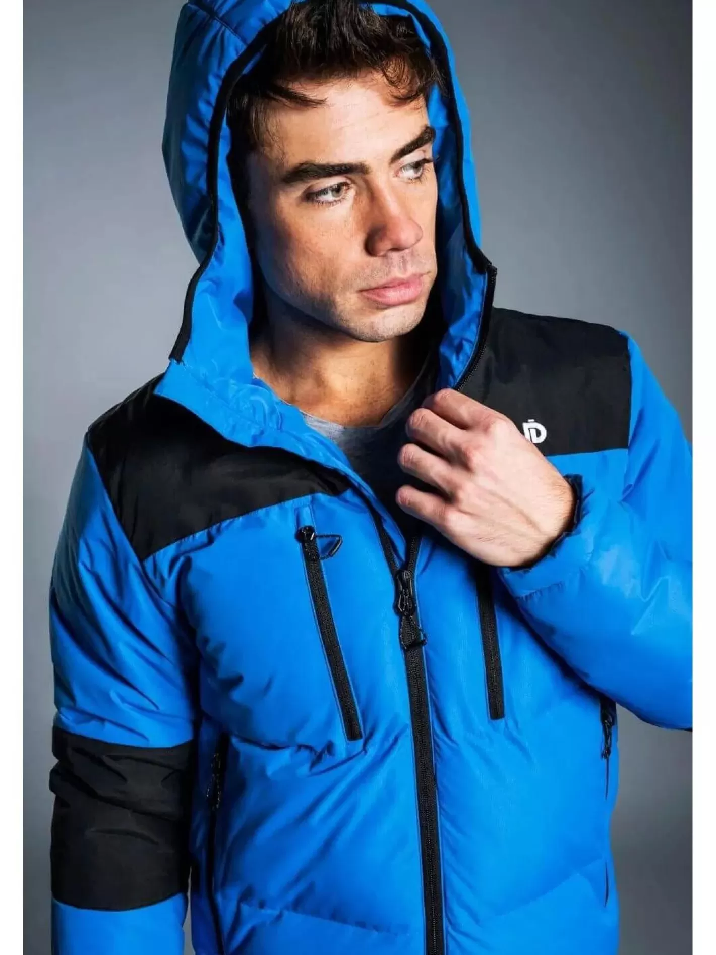 Casual Jacket^Fundango Navarro Padded Jacket Blue