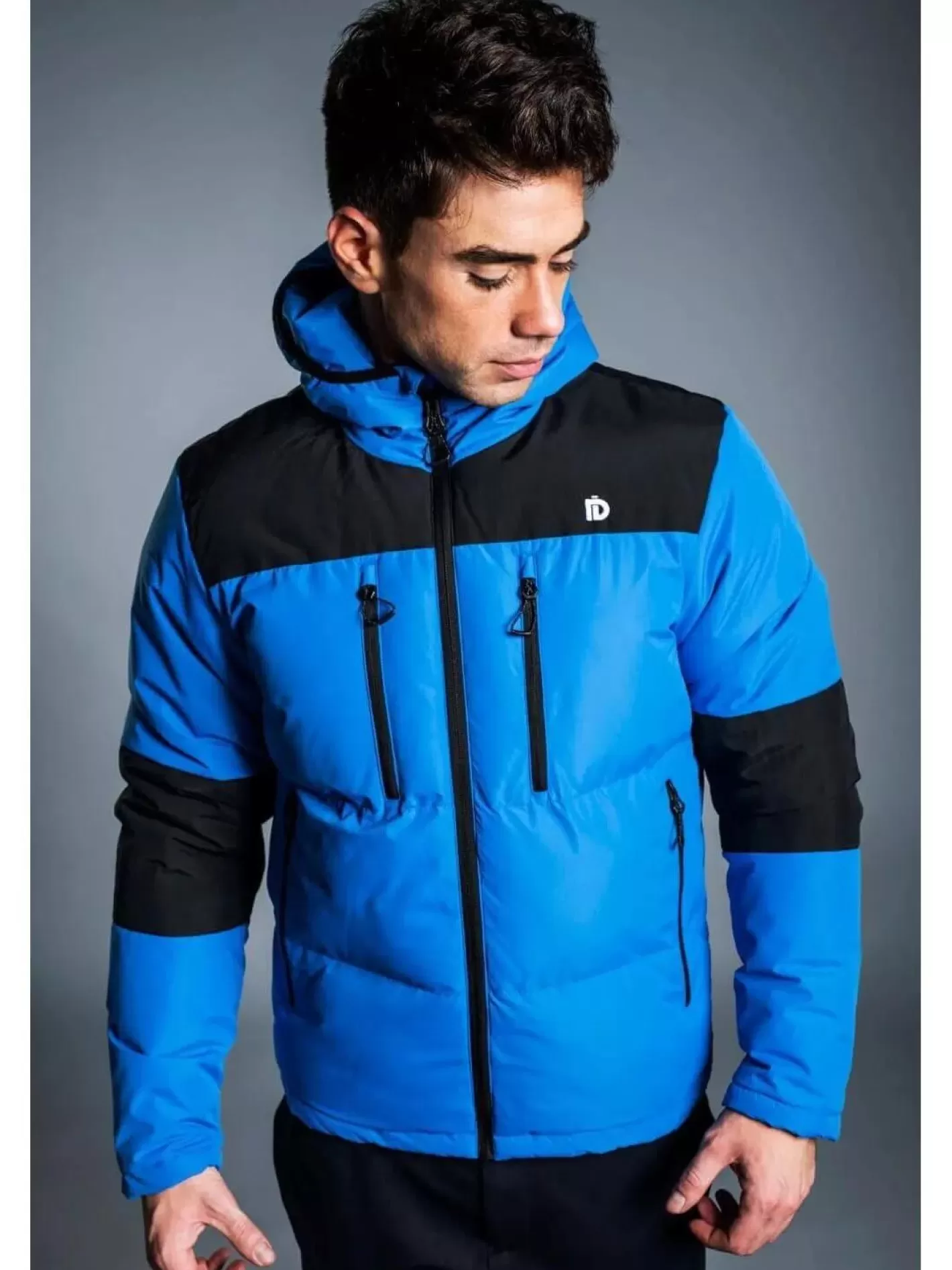 Casual Jacket^Fundango Navarro Padded Jacket Blue