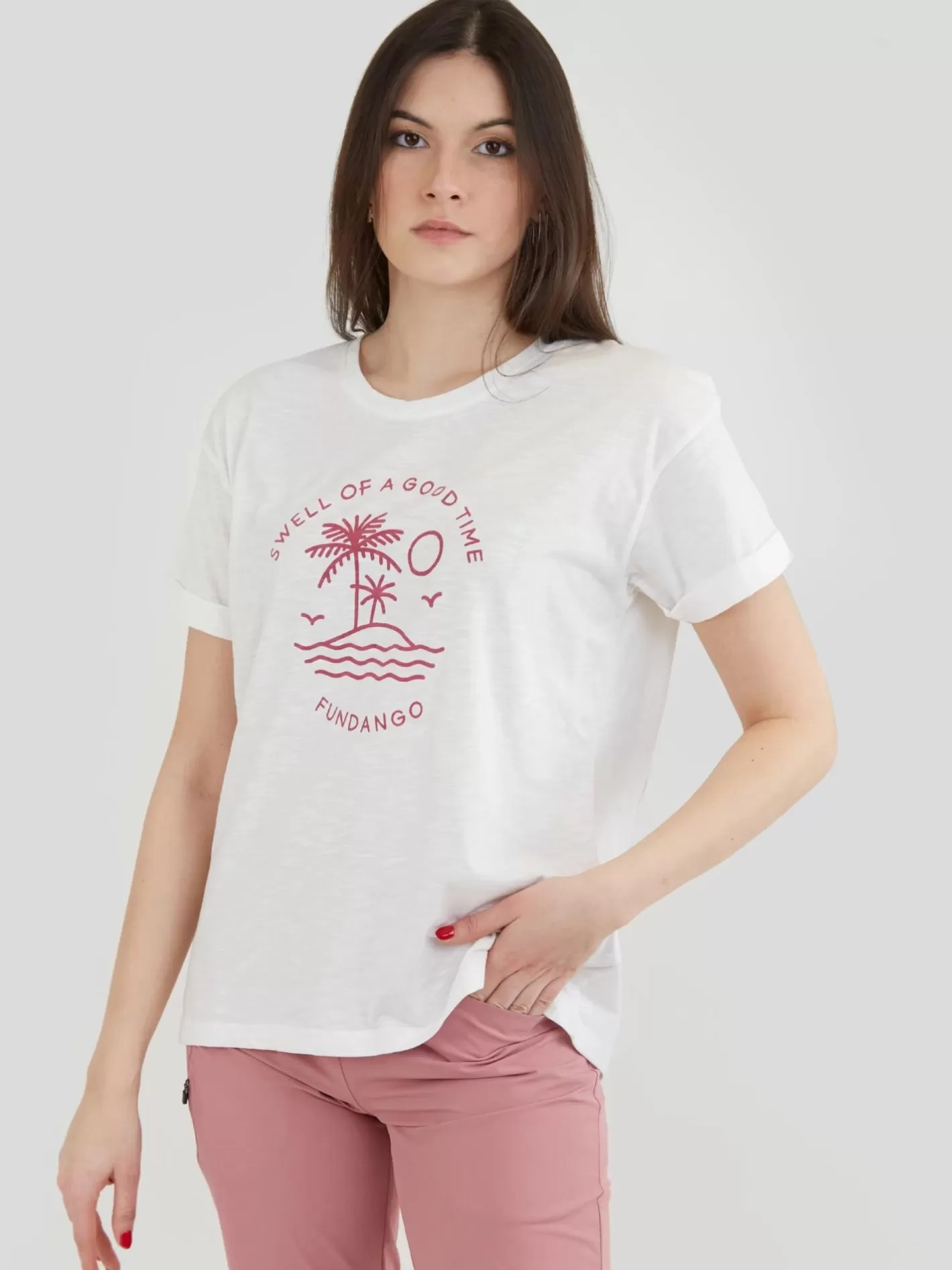 T-Shirt^Fundango Nissa T-Shirt White