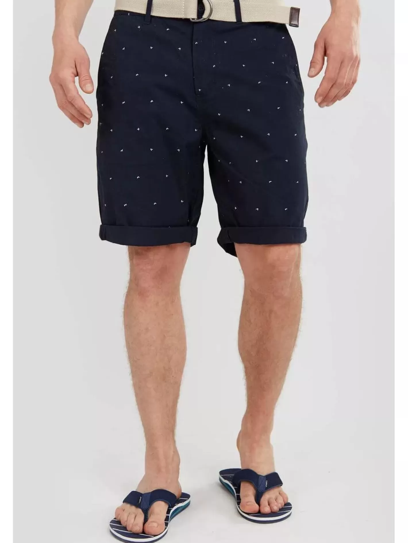 Shorts^Fundango North Shore Chino Short Dark Blue