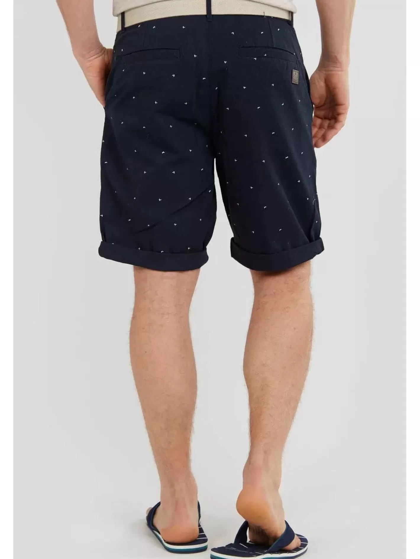 Shorts^Fundango North Shore Chino Short Dark Blue