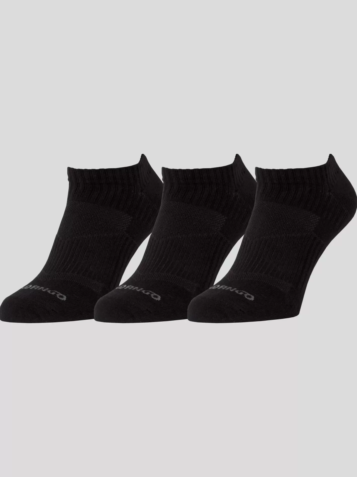 Socks^Fundango Noshow Sport 3 Pack Black