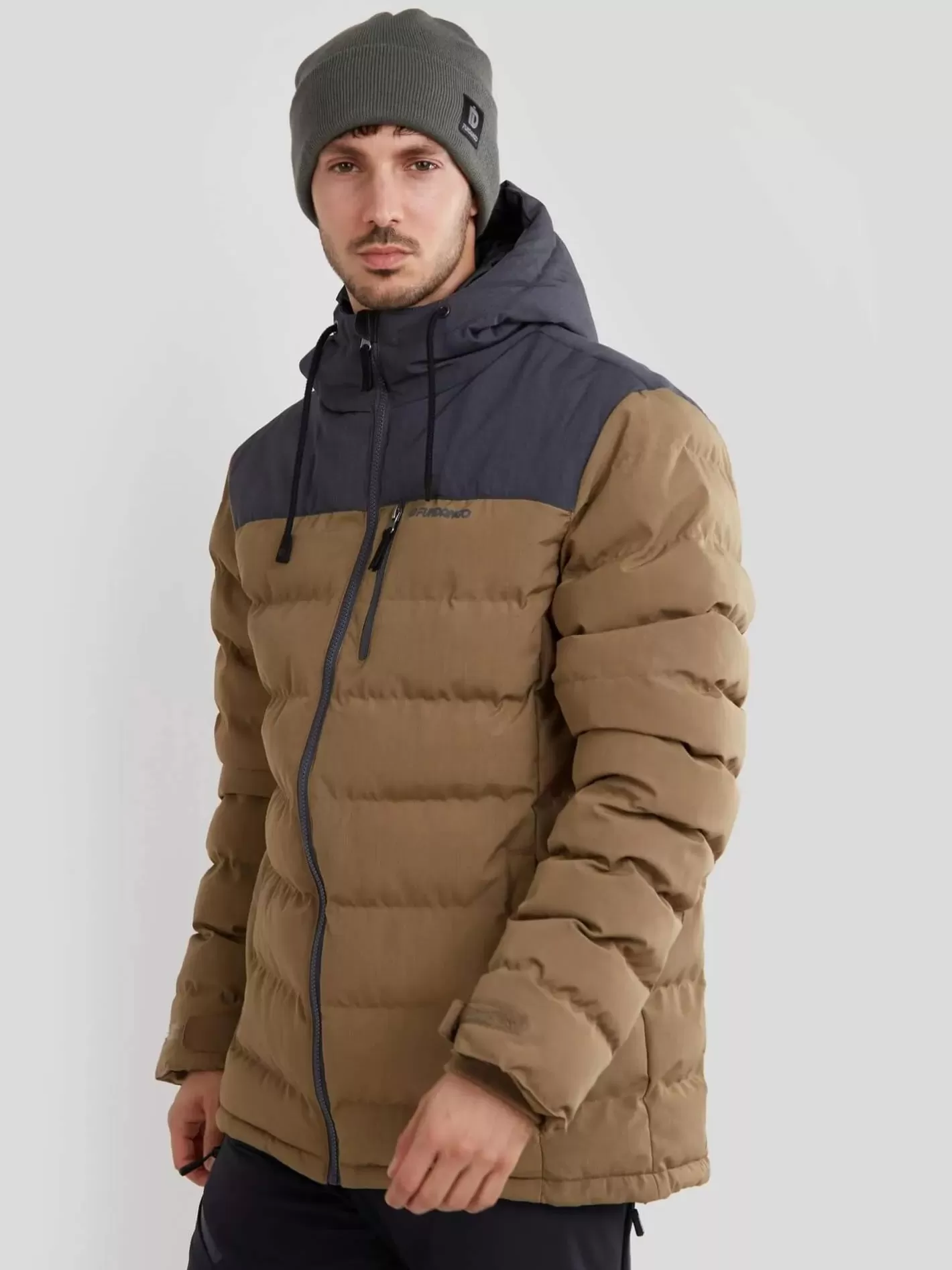 Casual Jacket^Fundango Passat Padded Jacket Brown