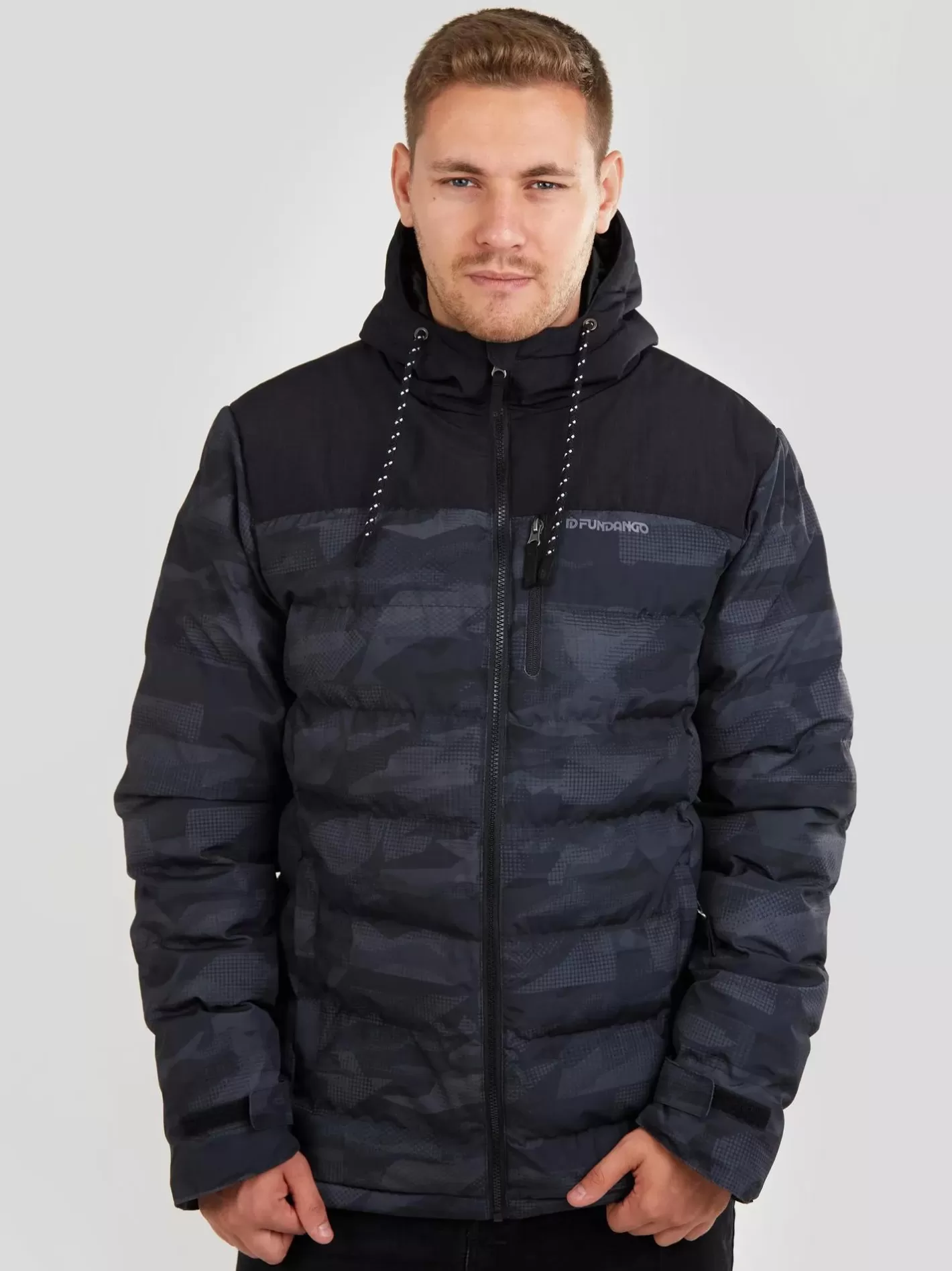 Casual Jacket^Fundango Passat Padded Jacket Black