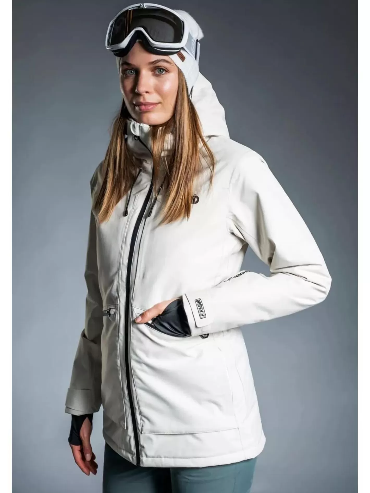 Ski Jacket^Fundango Pemberton Allmountain Jacket White