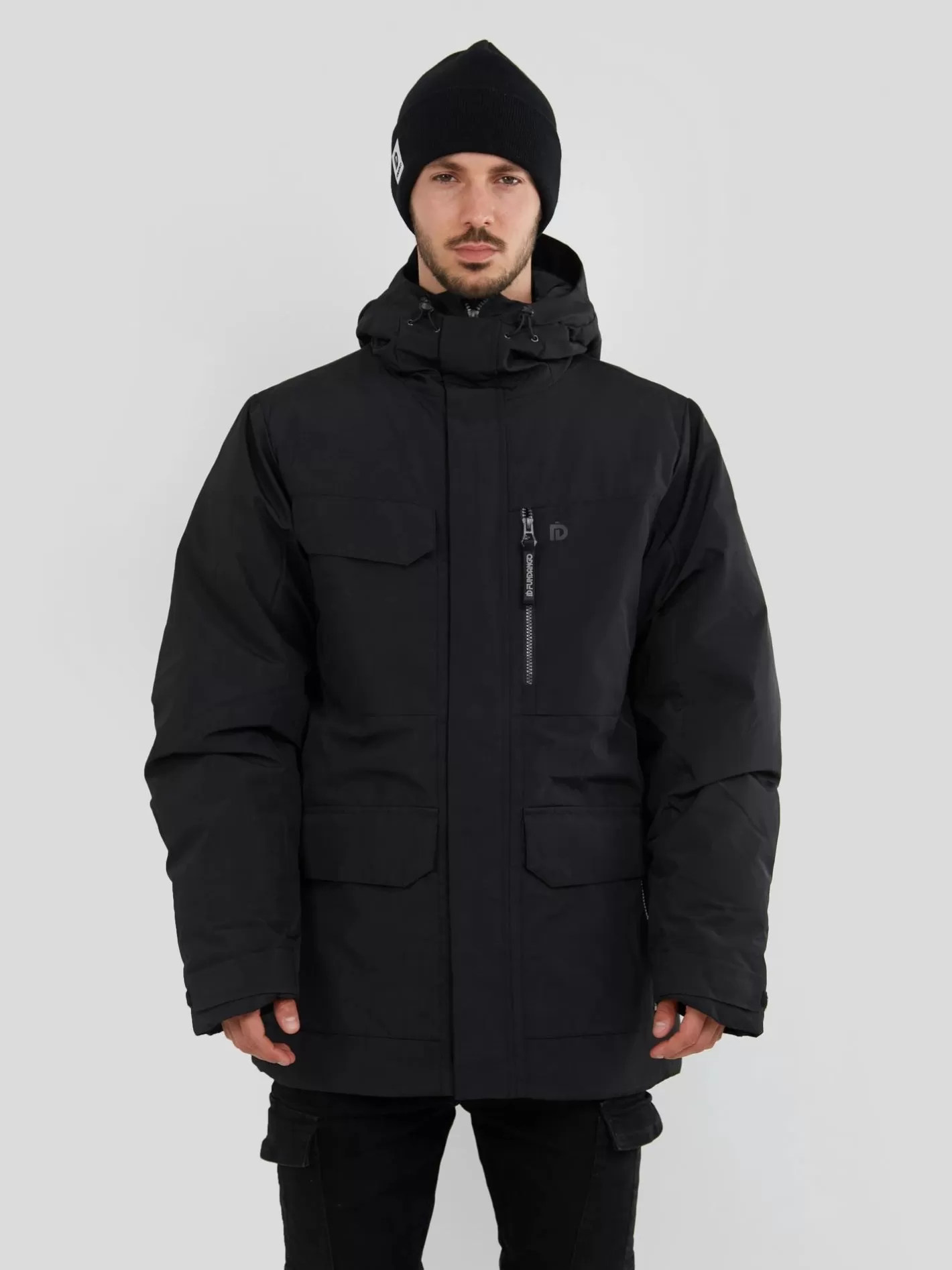 Winter Coat^Fundango Perill Parka Jacket Black