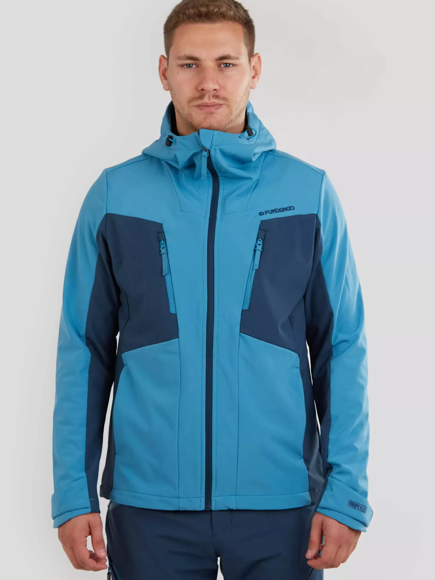 Softshell^Fundango Rauris Softshell Jacket M Light Blue