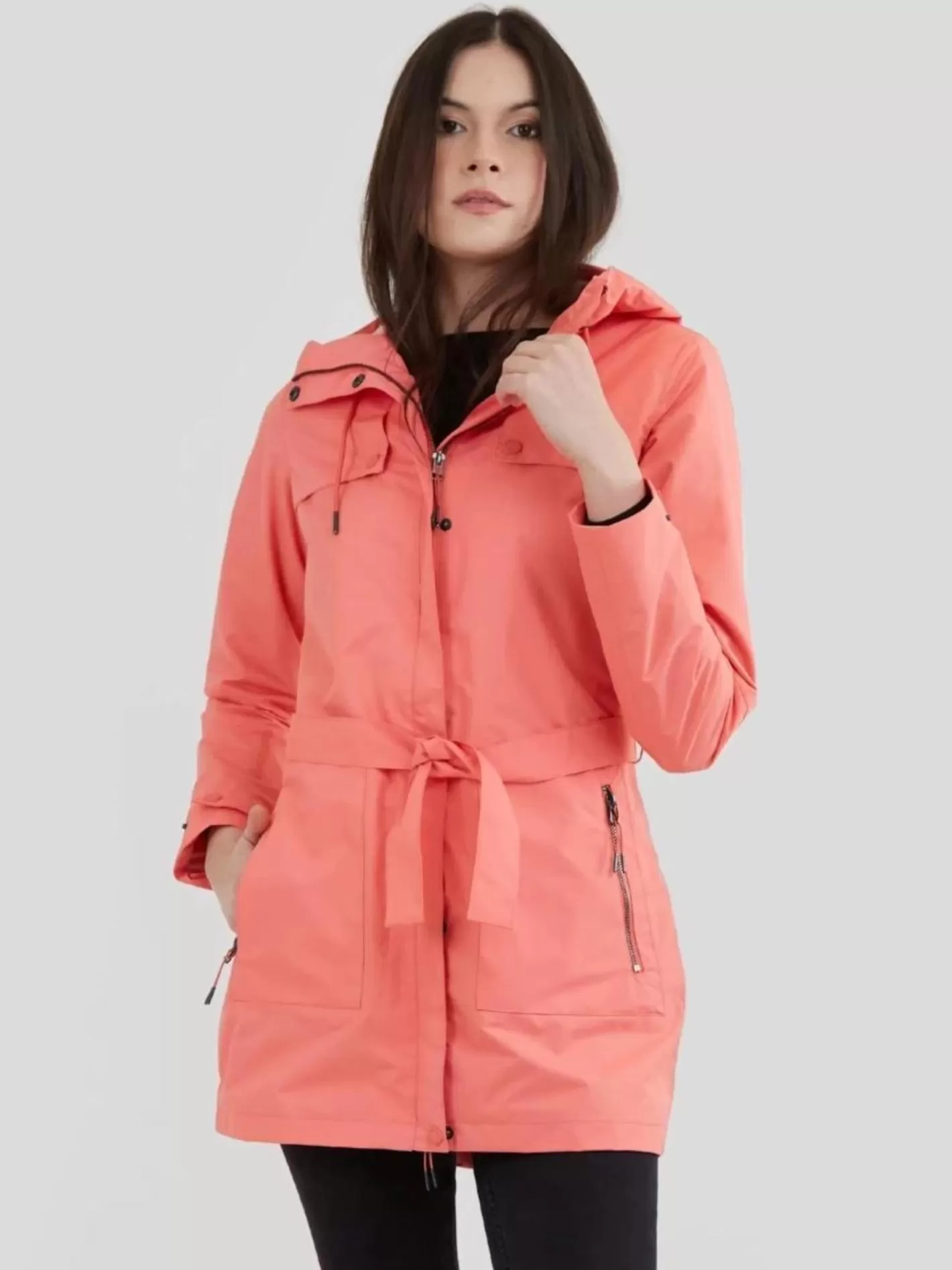 Rainwear^Fundango Regina Waterproof Trench Jacket Orange