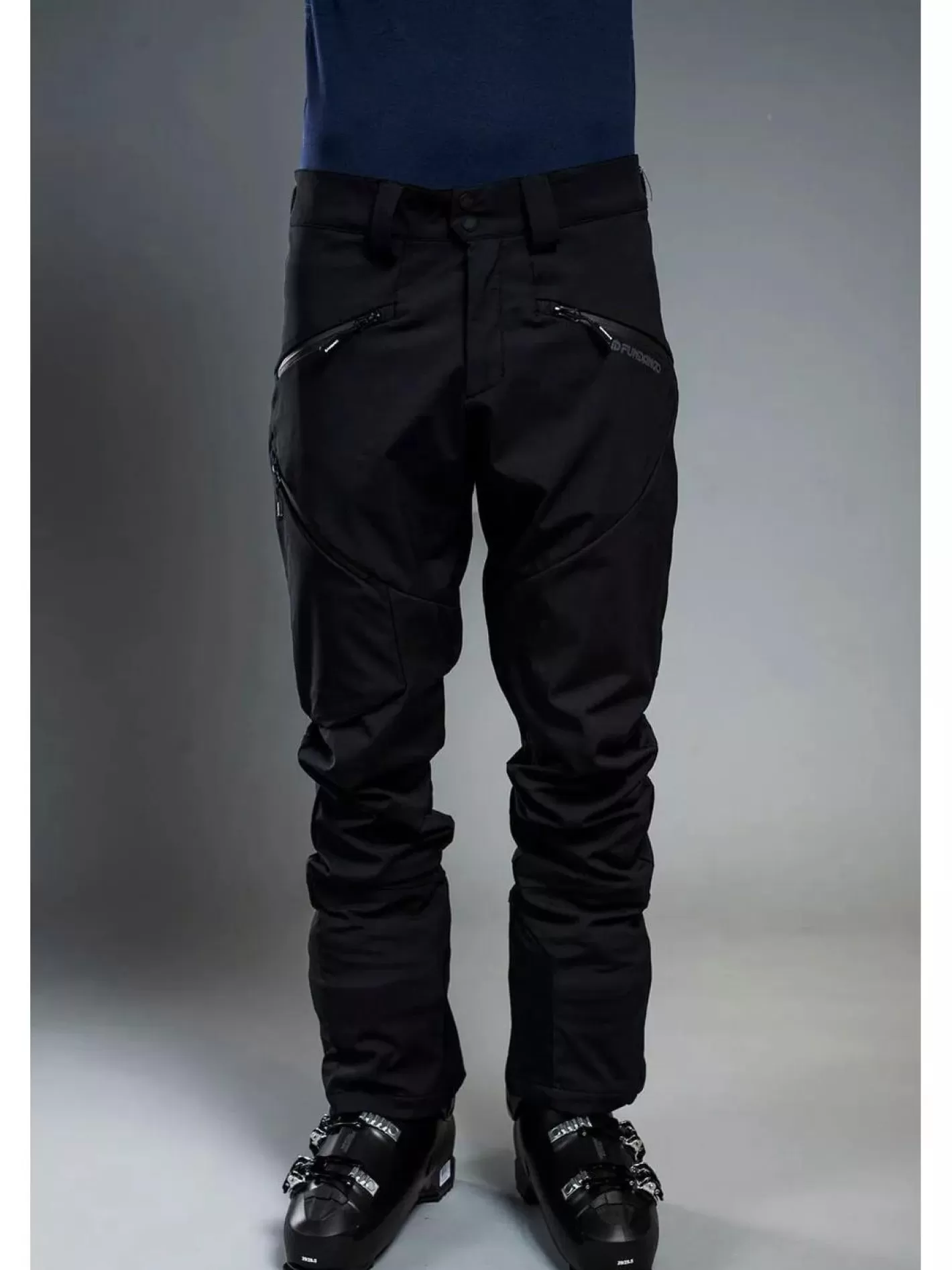 Outdoor Pants^Fundango Rob Softshell Pants Black